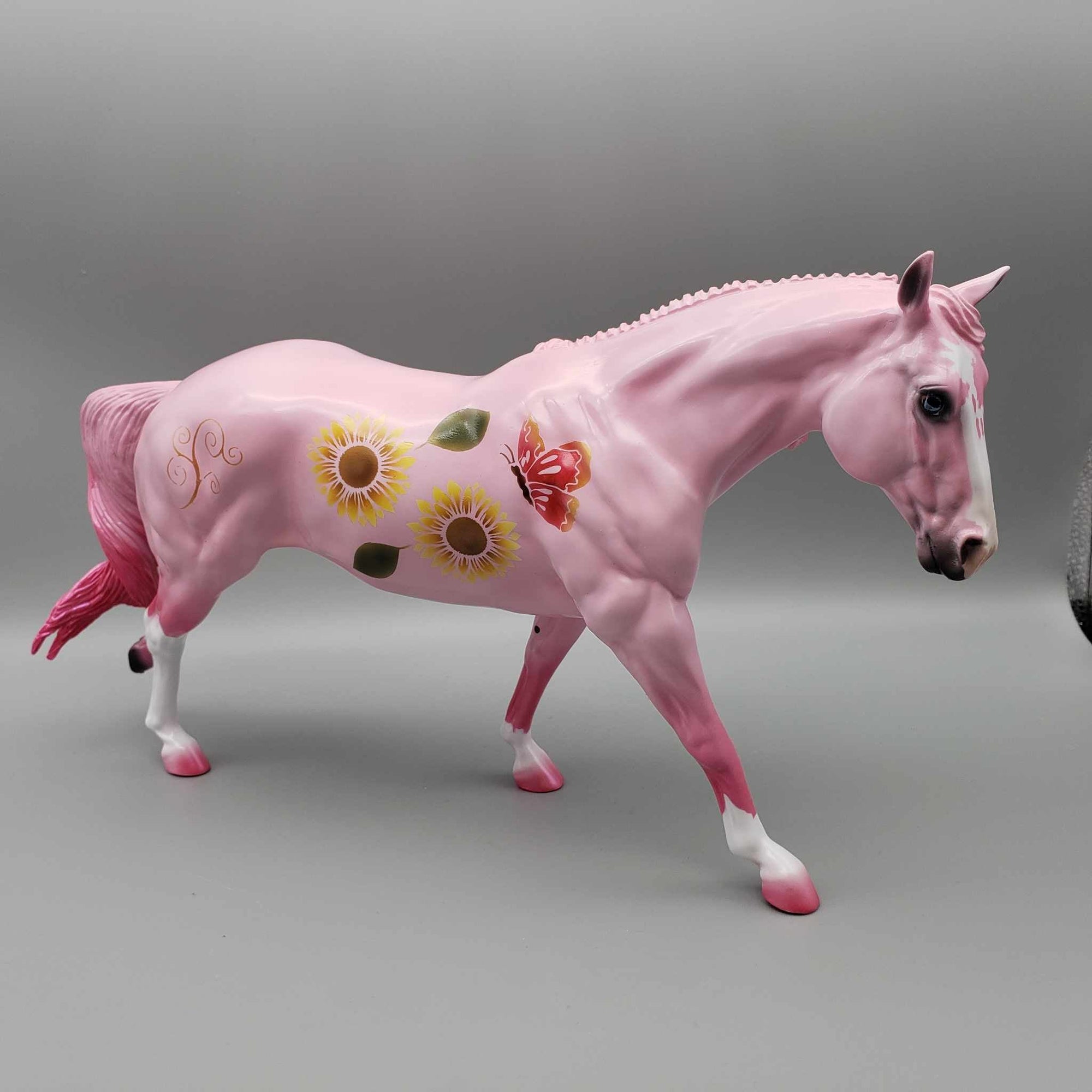 Sunshine Captain OOAK Sunflower Butterfly and Pink Deco Remington By Dawn Quick Fall Into Autumn Random Drop Sale 9/23