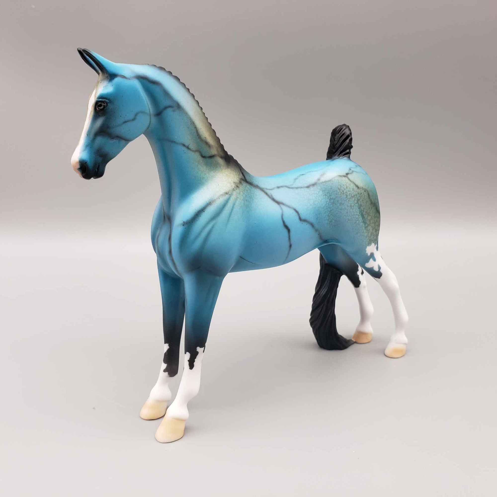 Cilistini OOAK Deco Turquoise Pebble Saddlebred By Dawn Quick Fall Into Autumn Random Drop Sale 9/23