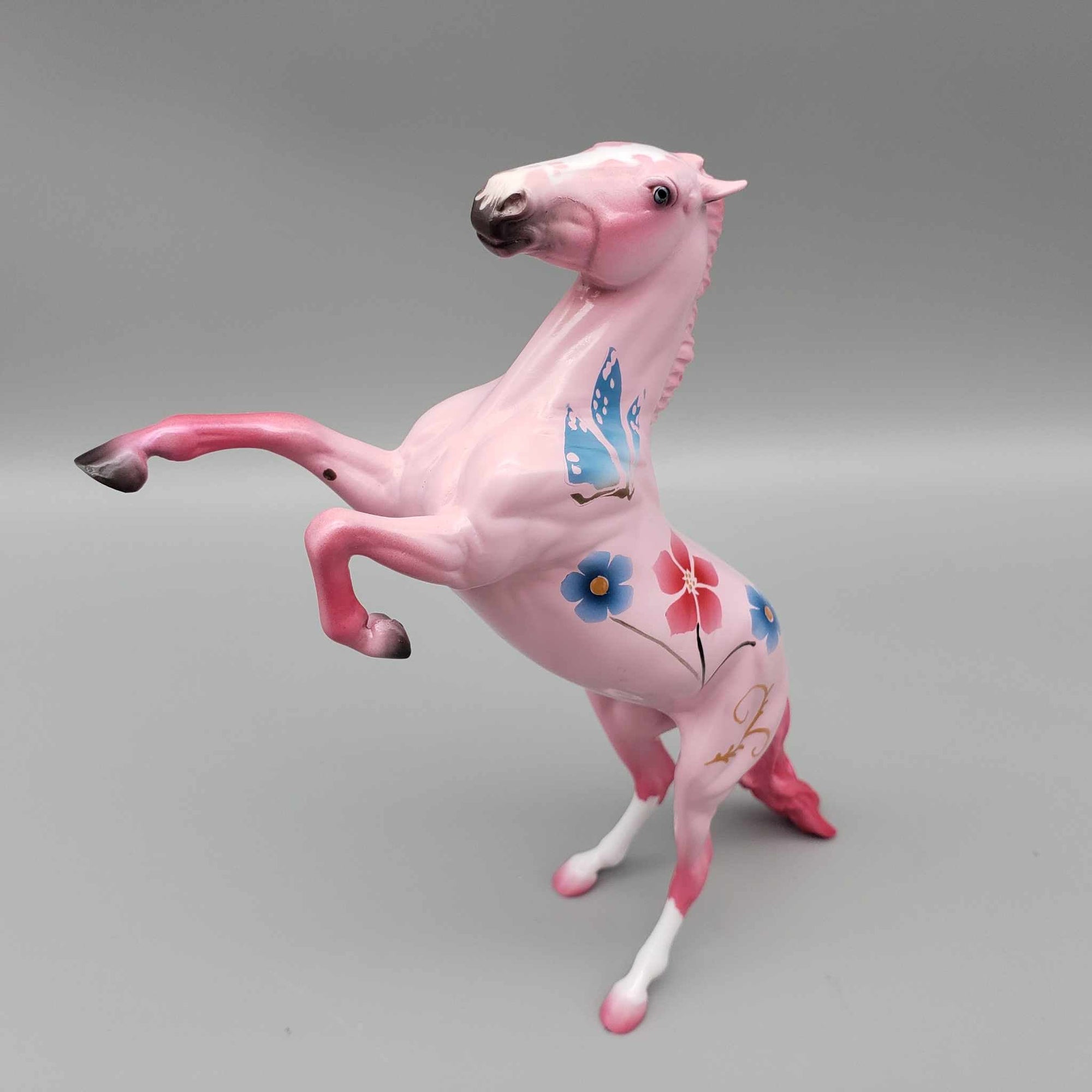 GLOSSY Blushing Pink Dancer OOAK Pink Deco Rearing Pebbles By Dawn Quick Fall Into Autumn Random Drop Sale 9/23