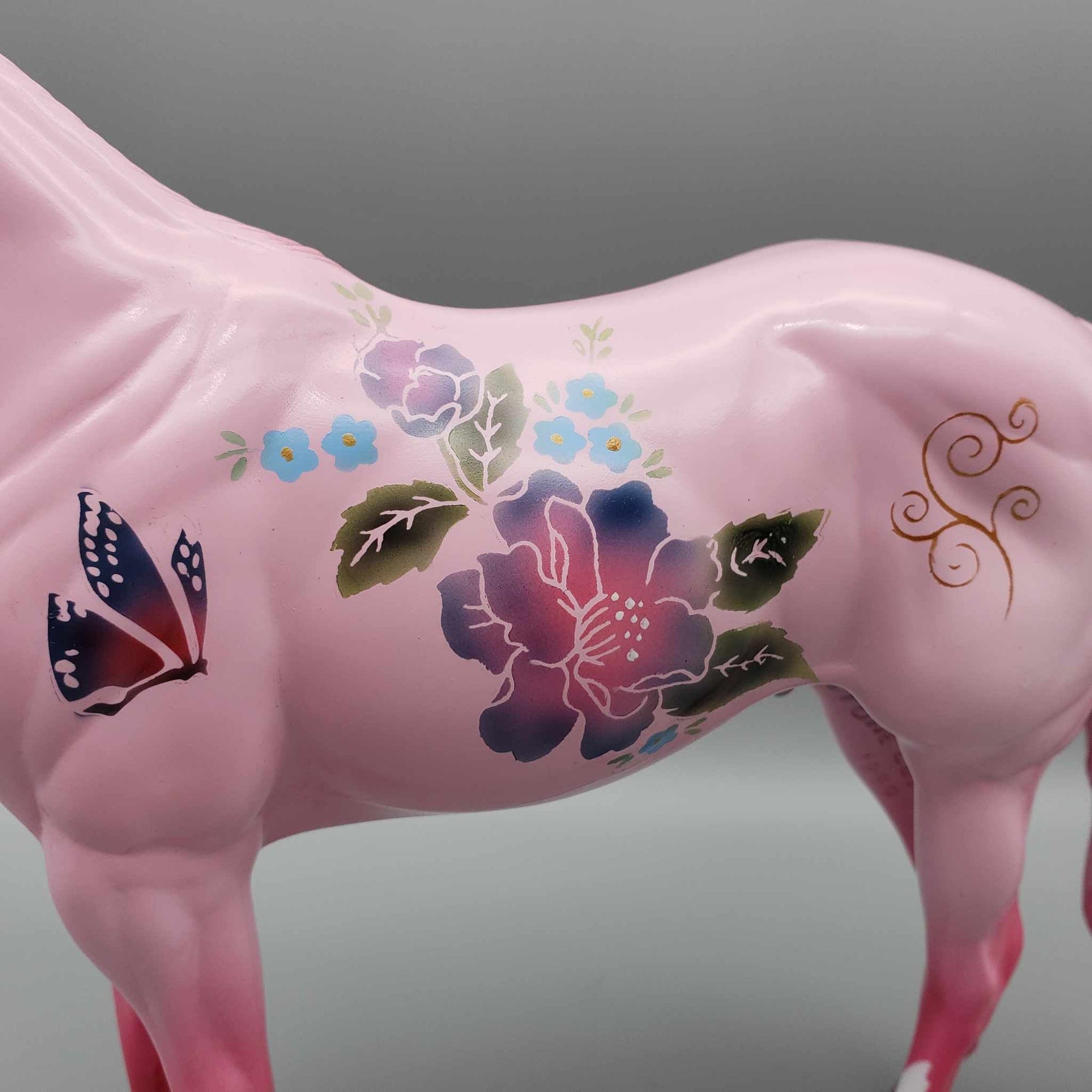 GLOSSY A Bouquet of Spring OOAK Pink Deco ISH By Dawn Quick Fall Into Autumn Random Drop Sale 9/23