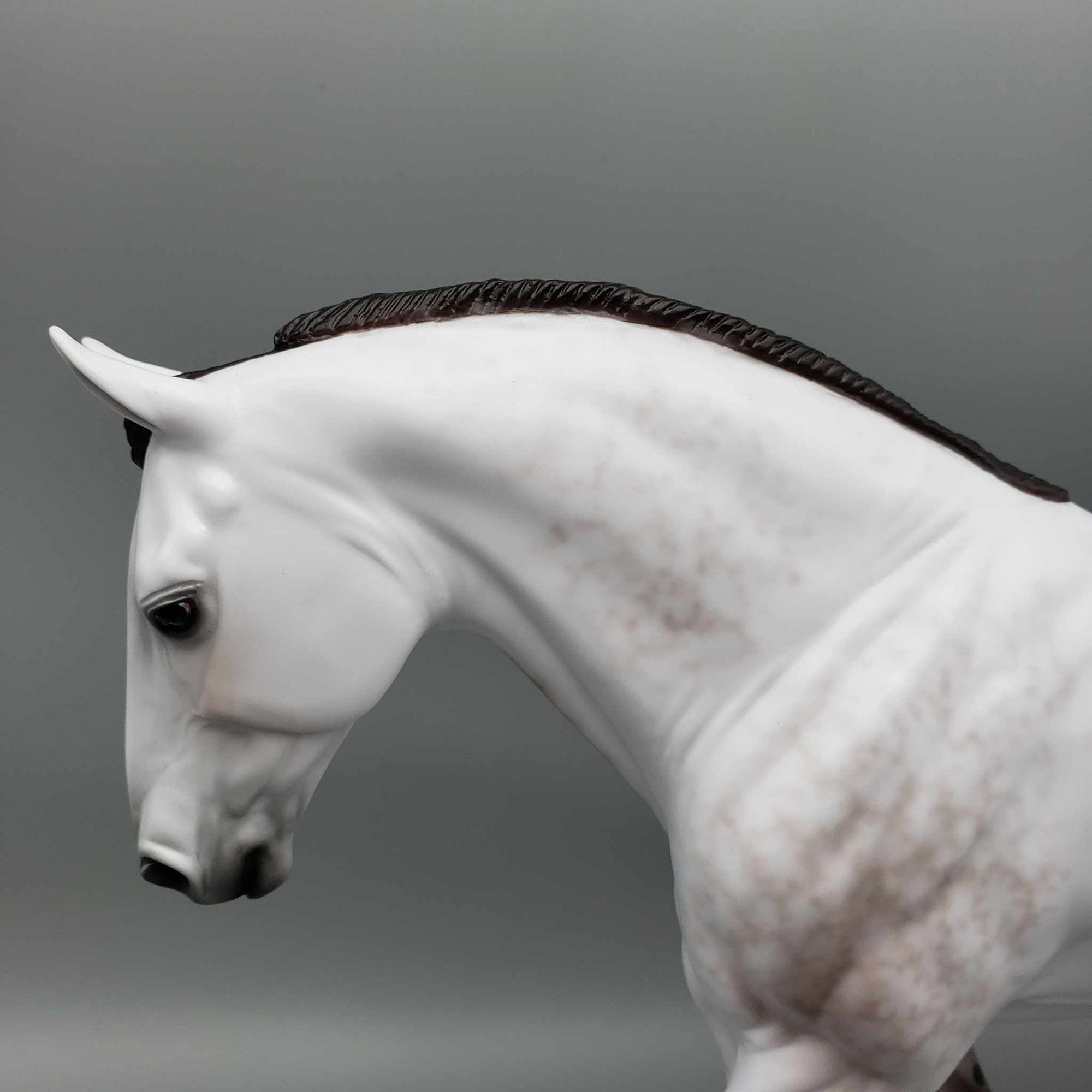 One Small Stop OOAK Dappled Mulberry Grey Irish Draught by Ellen Robbins Fall Into Autumn Random Drop Sale 9/23