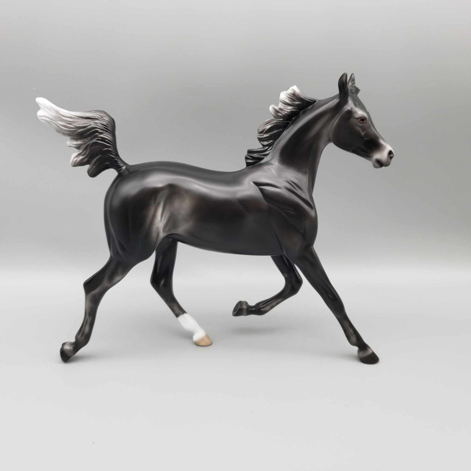 Waxing Crescent OOAK Steel Grey Yearling by Ellen Robbins Fall Into Autumn Random Drop Sale 9/23