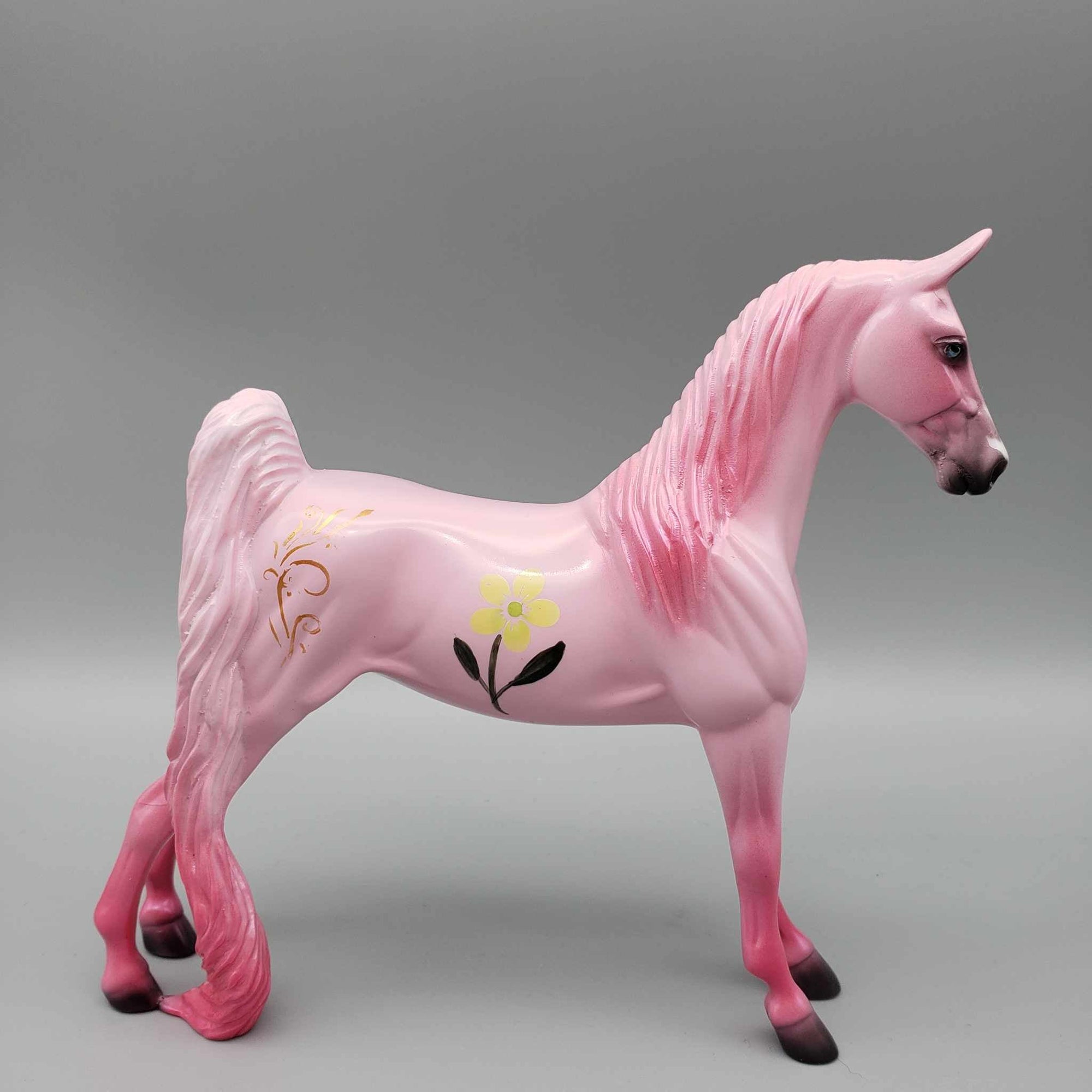 Glossy Bloom In Spring OOAK Deco Saddlebred Pebble By Dawn Quick Fall Into Autumn Random Drop Sale 9/23