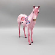 Fresh As A Daisy OOAK GLOSSY Pink Daisy and Butterfly Pink Deco Weanling By Dawn Quick Fall Into Autumn Random Drop Sale 9/23