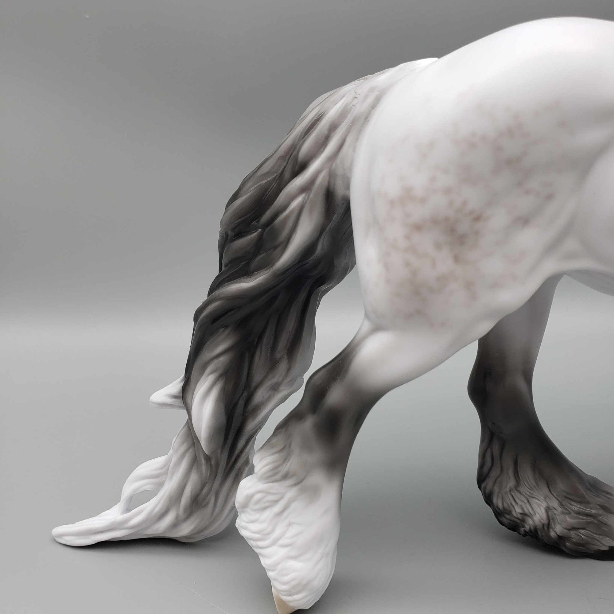 Moon Rover OOAK Dappled Grey Irish Cob By Ellen Robbins Best Offers 10/02/23