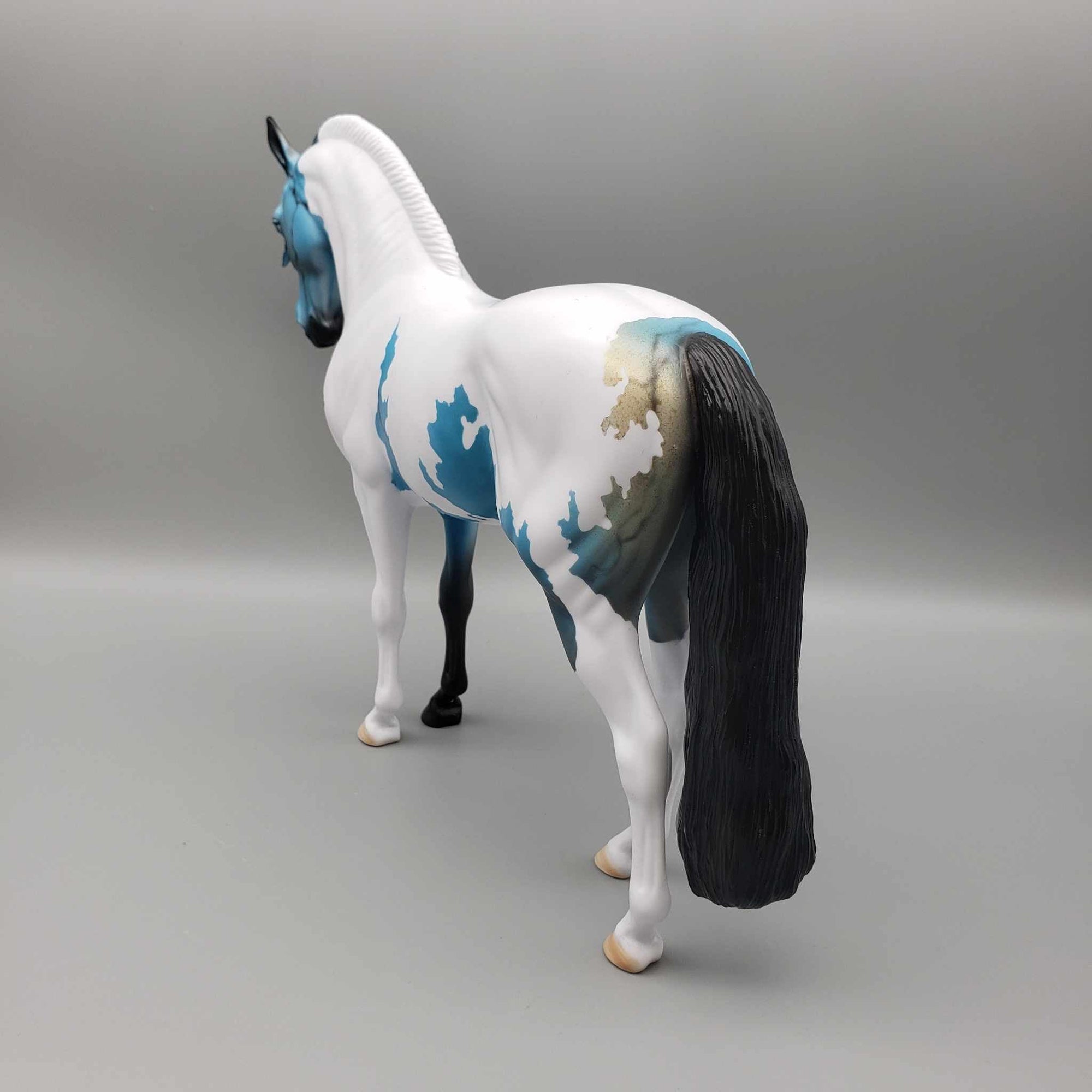 Andea OOAK Turquoise Deco Andalusian By Dawn Quick Facebook Auction Fall Into Autumn Random Drop Sale 9/23