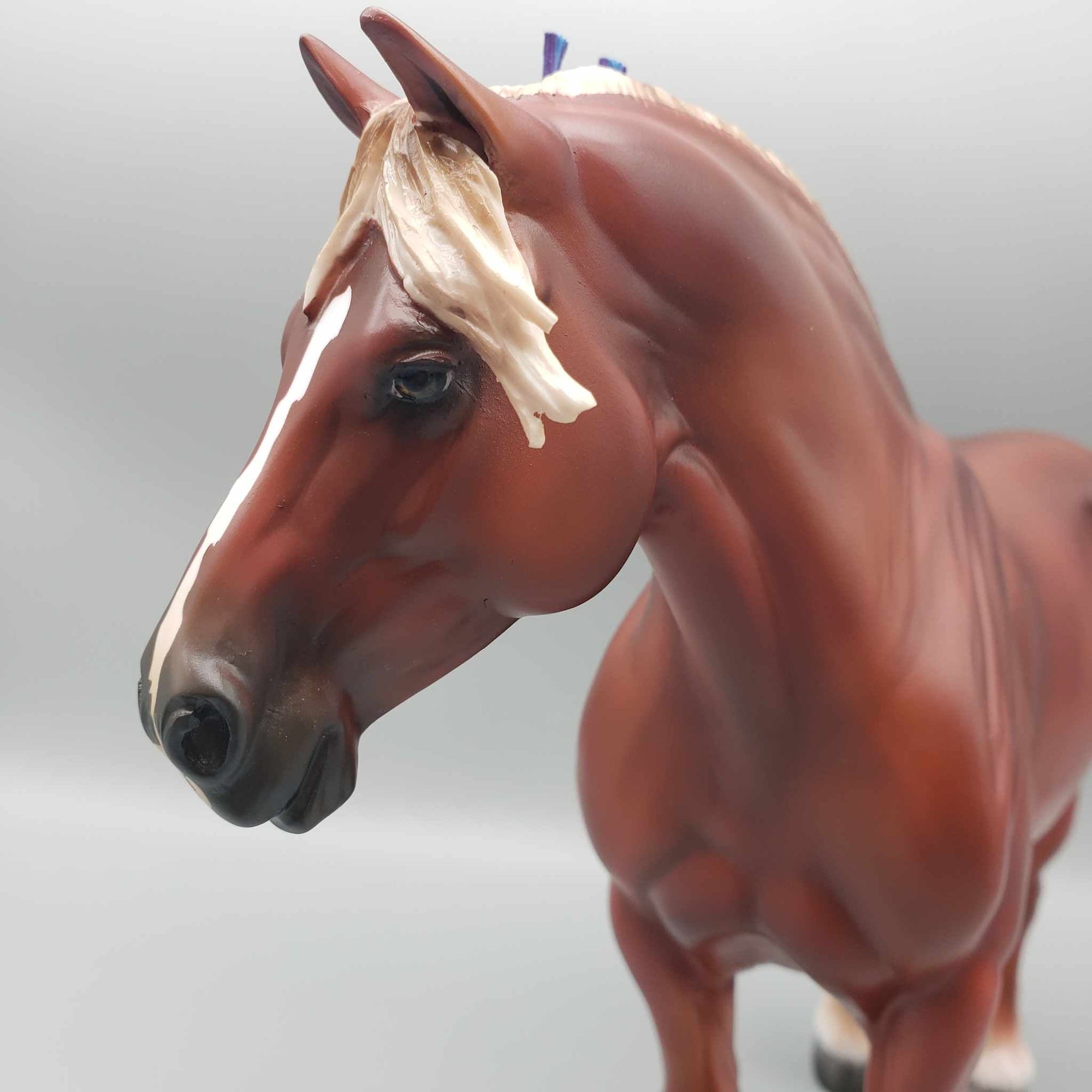 Regal Heir OOAK Suffolk Punch Stallion Flaxen Chestnut By Myla Pearce Best Offers 10/02/23
