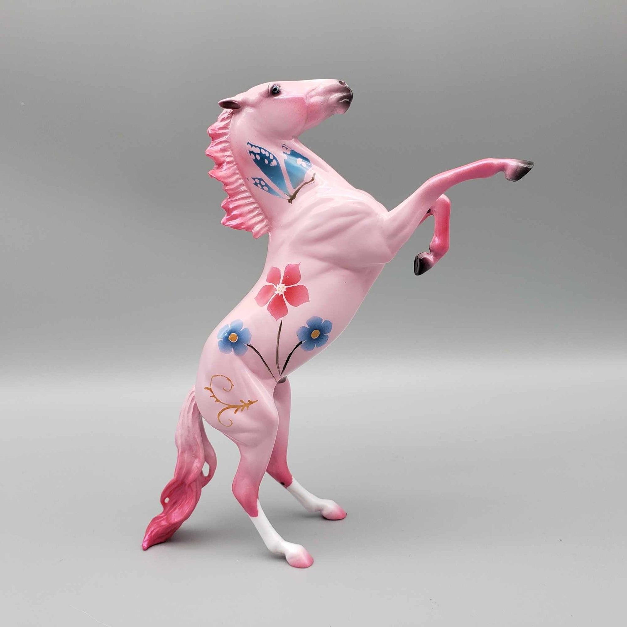 GLOSSY Blushing Pink Dancer OOAK Pink Deco Rearing Pebbles By Dawn Quick Fall Into Autumn Random Drop Sale 9/23