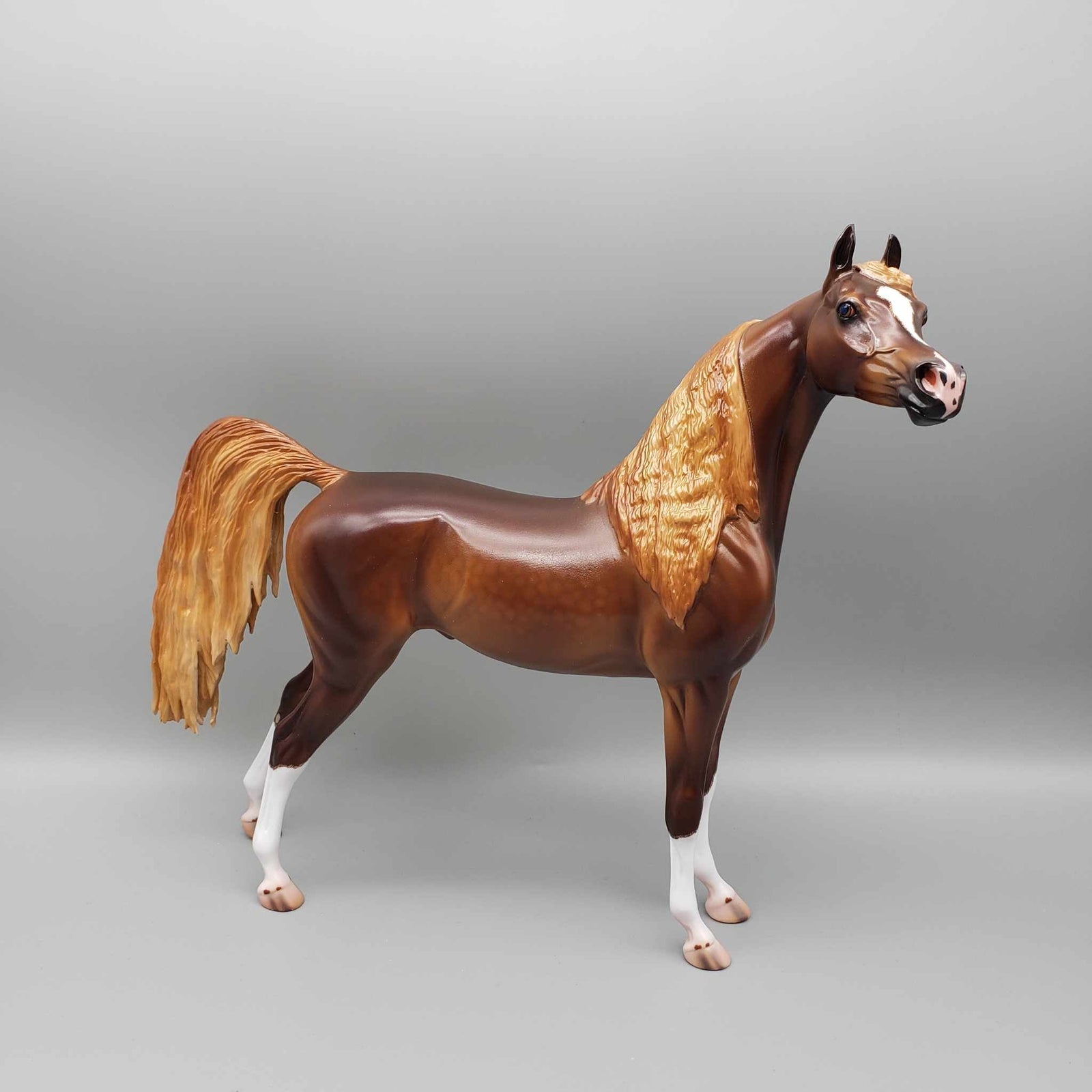 Thunderbolt Dappled Chestnut Arab Stallion By Caroline Boydston Best Offer 11/13/23