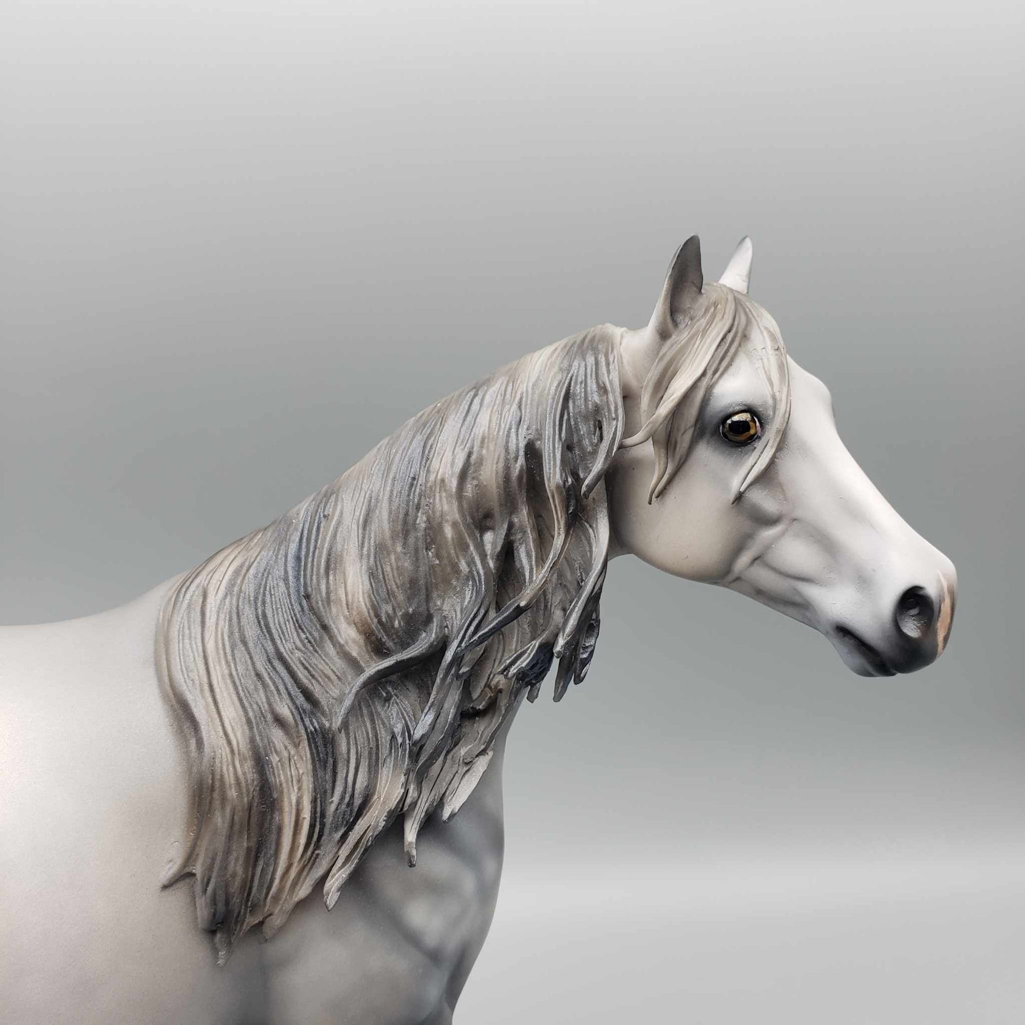 Jack Frost OOAK Dappled Grey Ideal Stock Horse By Julie Keim Best Offers 12/4/23
