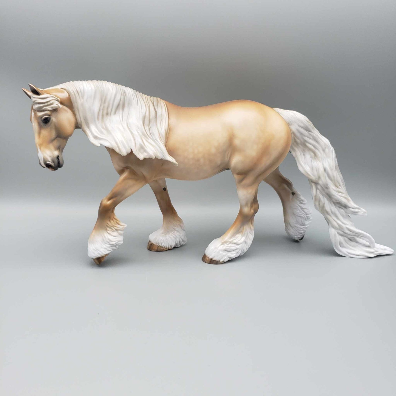 Butterscotch Blondie OOAK Dappled Sooty Palomino Irish Cob By Julie Keim Holiday Sale HS23