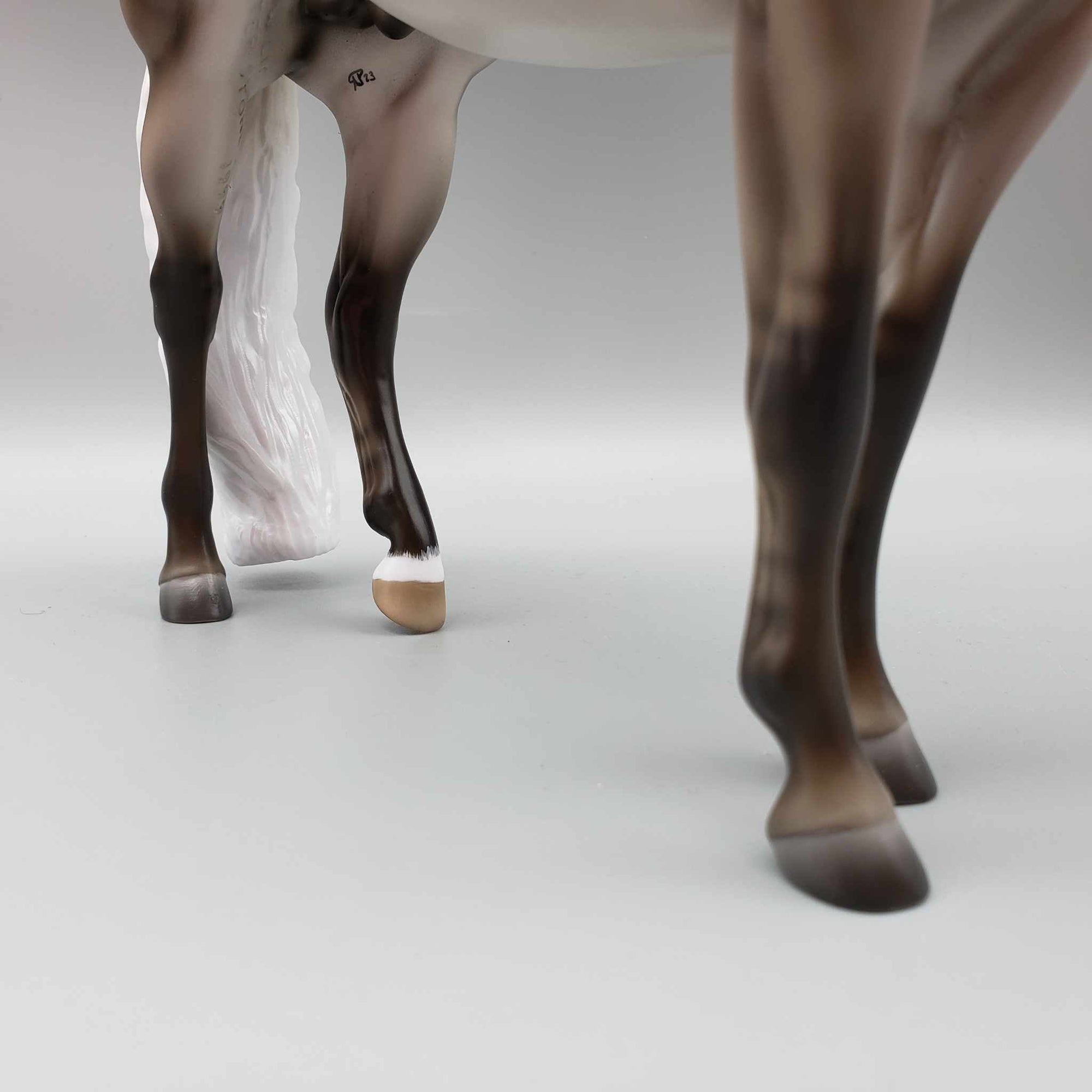 Silver Touch of Winter OOAK Silver Grulla ISH By Ashley Palmer Holiday Best Offers 12/11/23