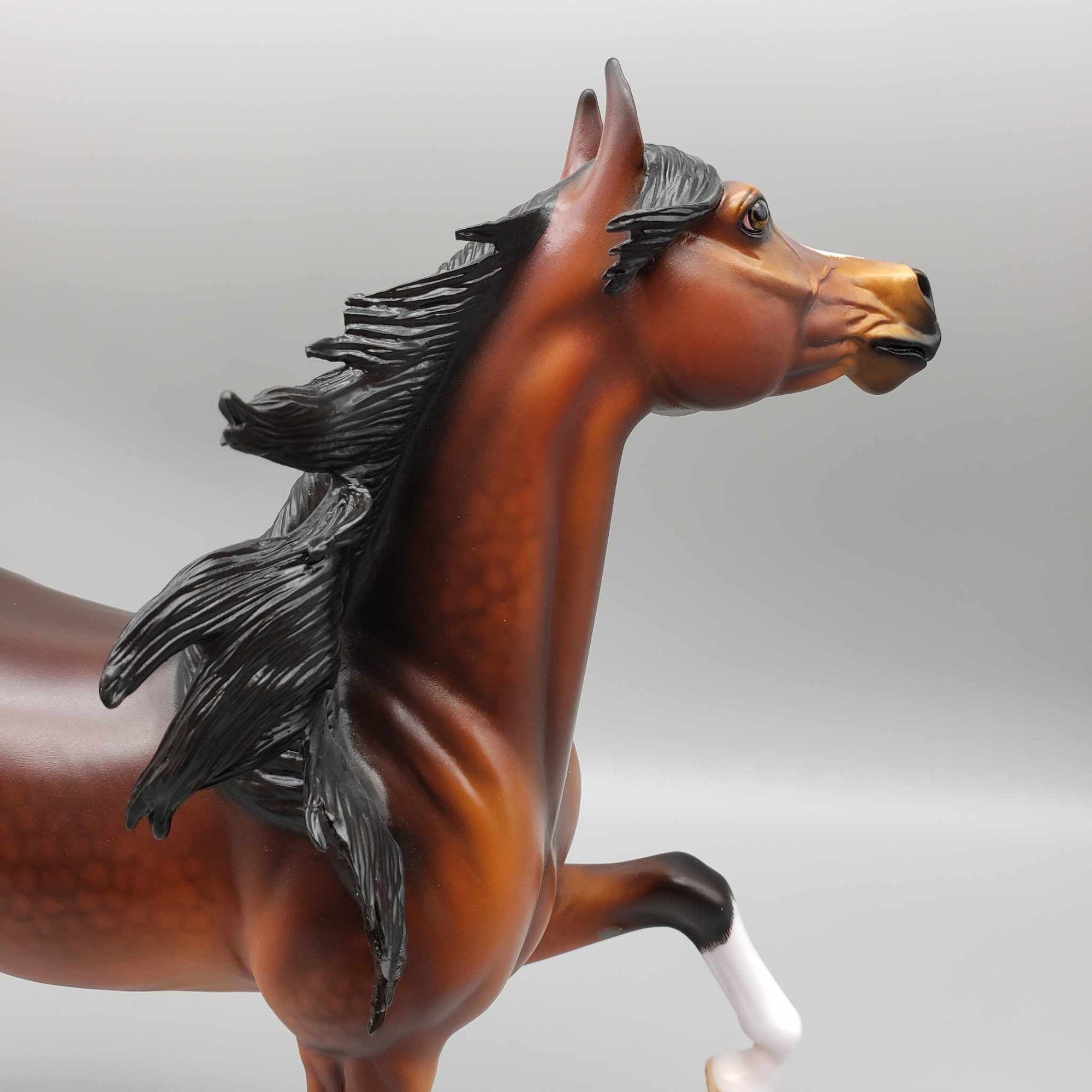 Rocking Around the Christmas Tree OOAK Custom Bay Arabian By Carrie Keller Holiday Best Offers 12/11/23