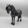 Warhawk OOAK Dappled Black Frisian Andalusian By Caroline Boydston Best Offer 11/13/23
