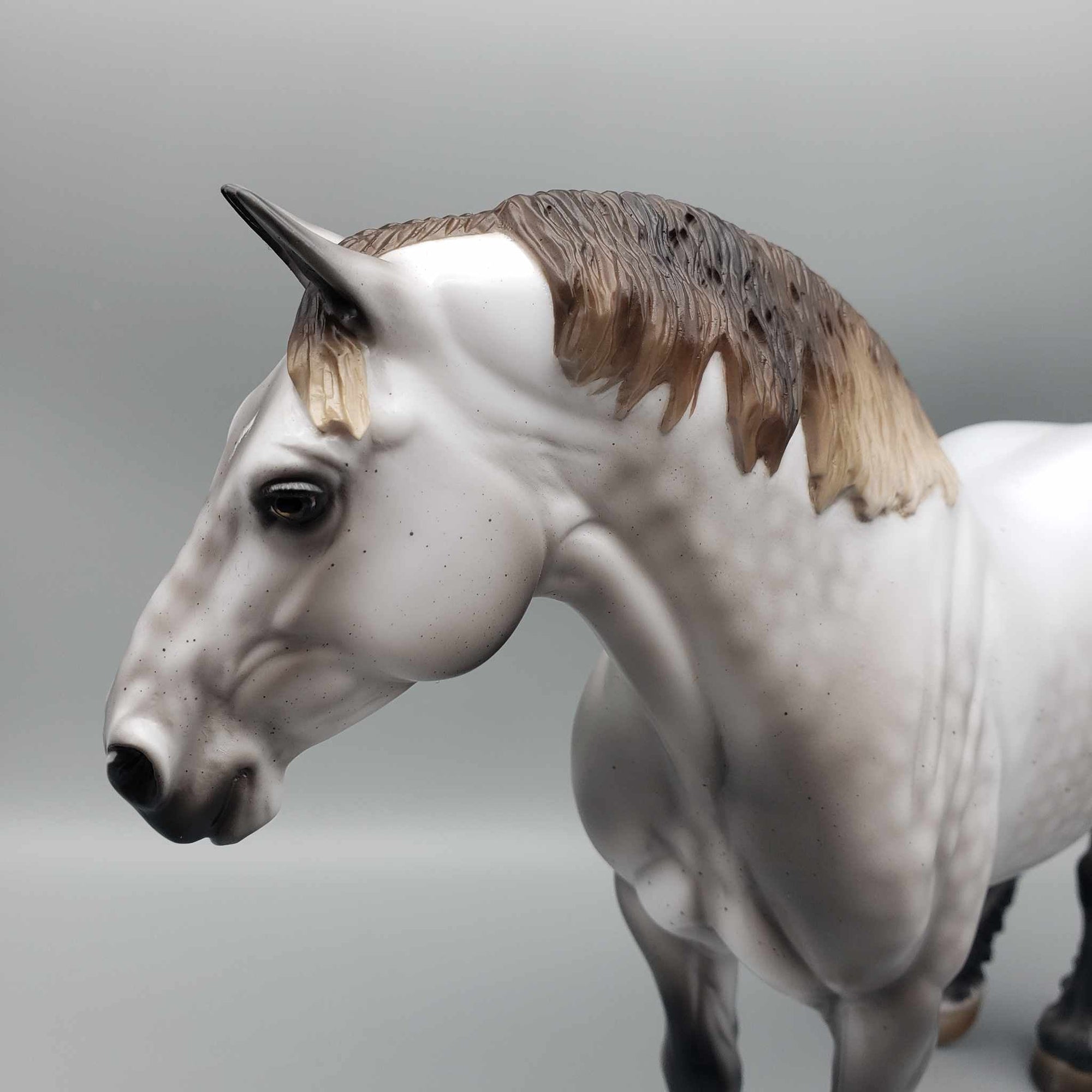 Thayla OOAK Rose Grey Fleabitten Heavy Draft By Ashley Palmer Best Offers 10/09/23