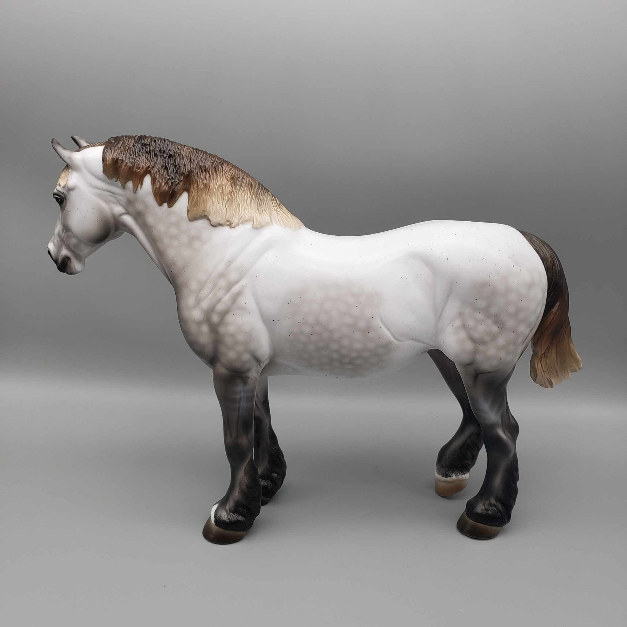 Thayla OOAK Rose Grey Fleabitten Heavy Draft By Ashley Palmer Best Offers 10/09/23