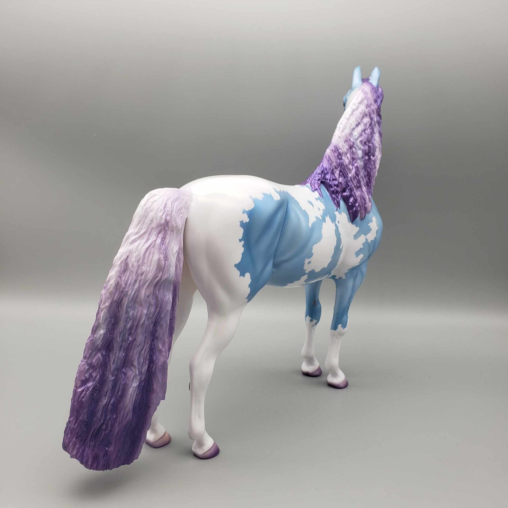 Blue Suede Shoes OOAK Deco Blue and Purple Morgan By Myla Pearce Best Offers 10/09/23