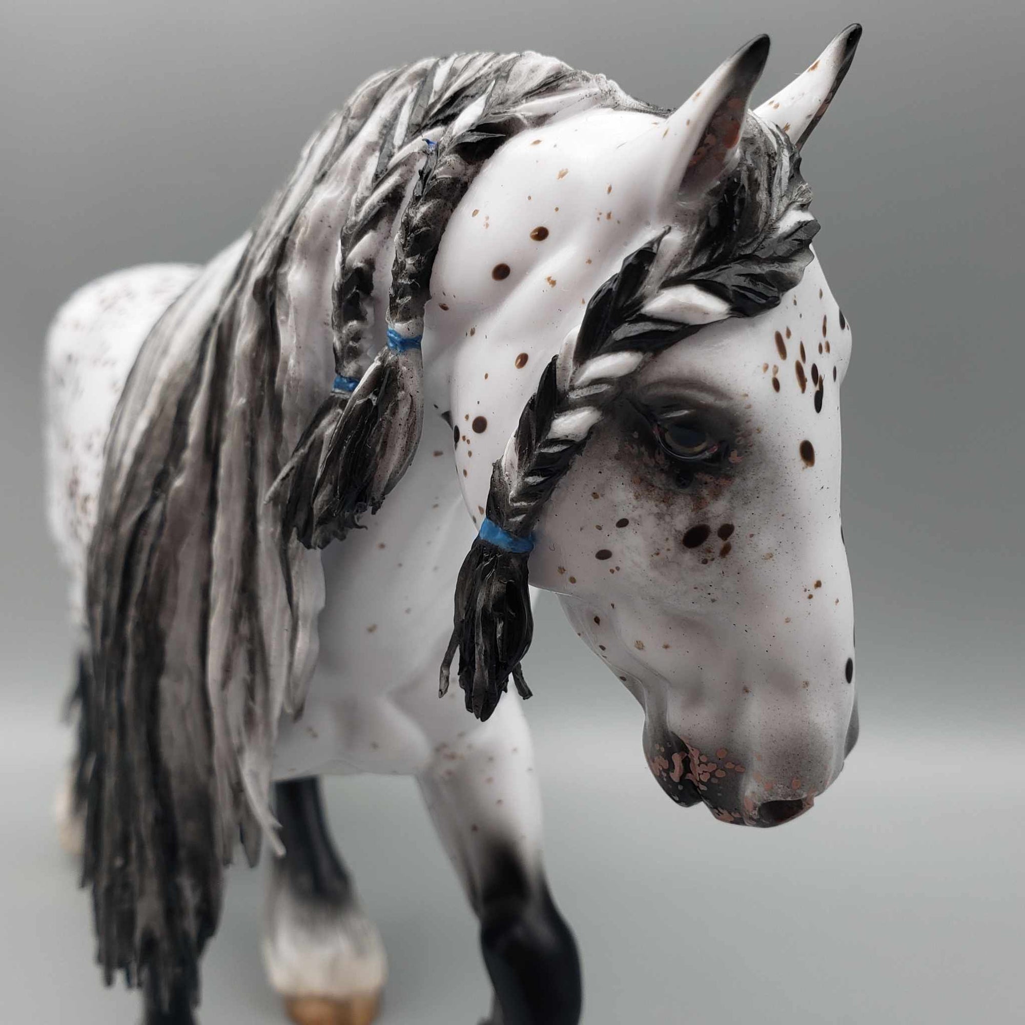 Root Beer Float OOAK Bay Leopard Appaloosa Cob By Myla Pearce Best Offers 10/09/23
