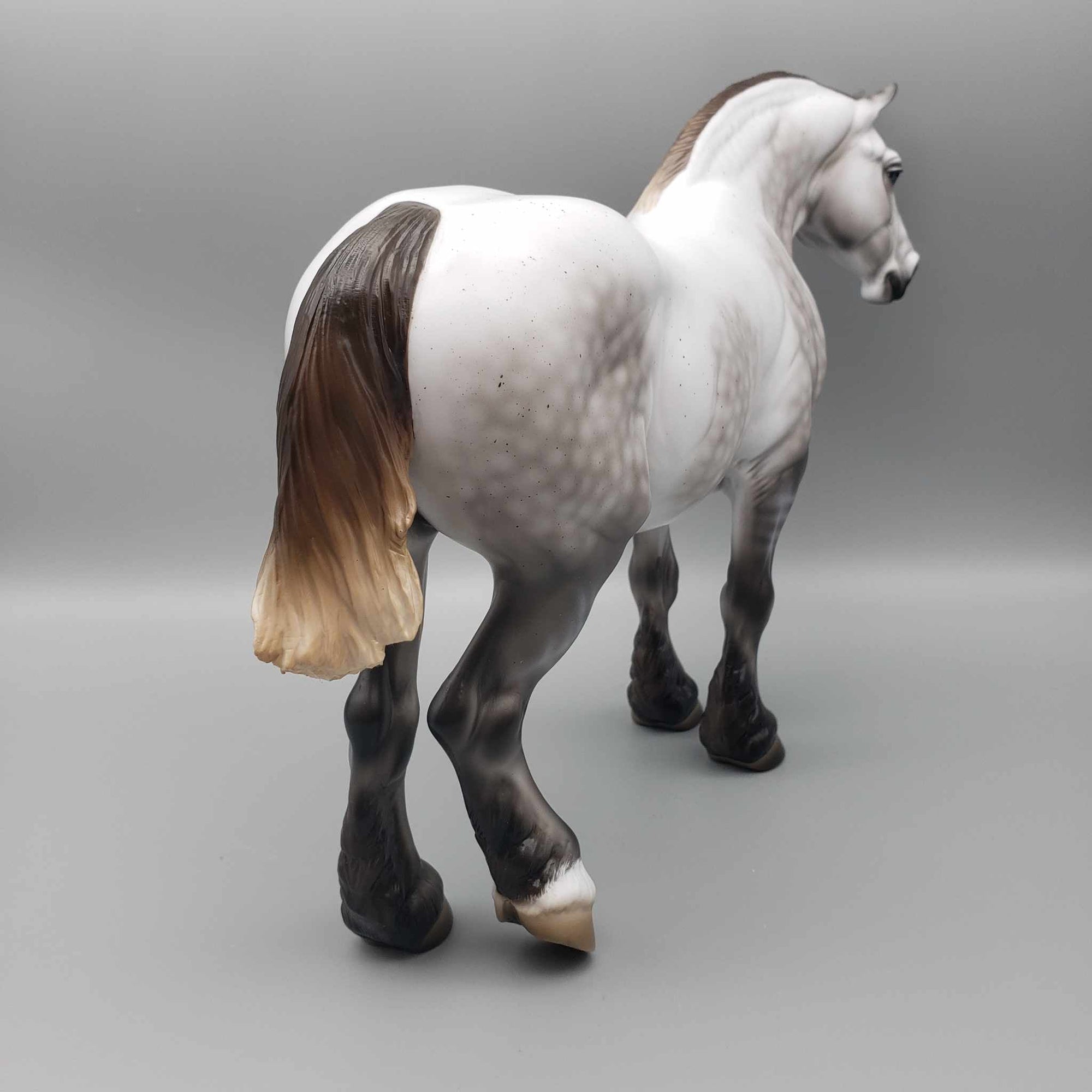 Thayla OOAK Rose Grey Fleabitten Heavy Draft By Ashley Palmer Best Offers 10/09/23