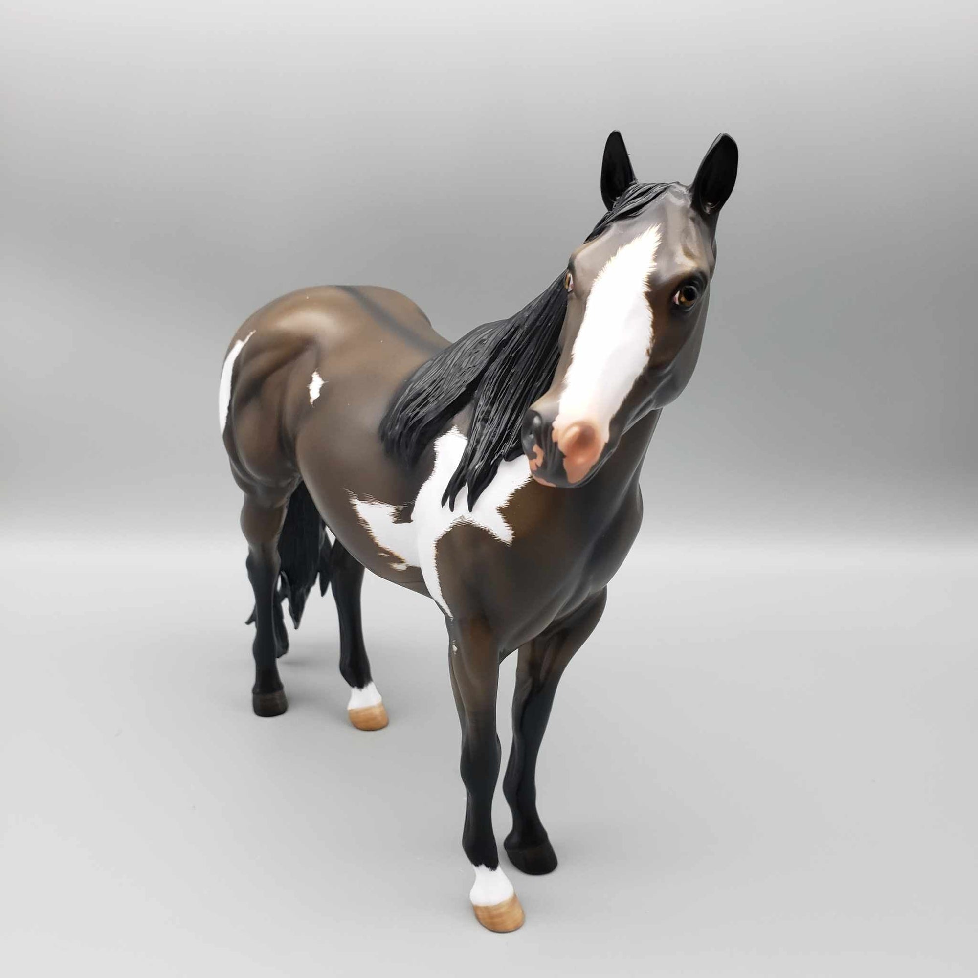 Floyd OOAK Grulla Overo ISH By Angela Marleau Best Offers 10/23/23