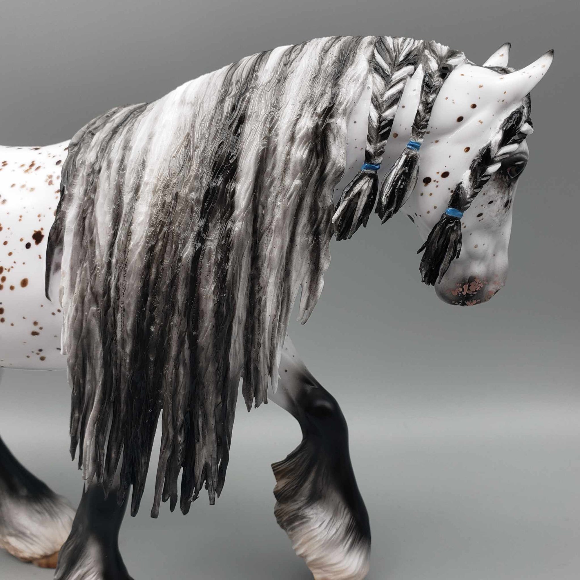 Root Beer Float OOAK Bay Leopard Appaloosa Cob By Myla Pearce Best Offers 10/09/23