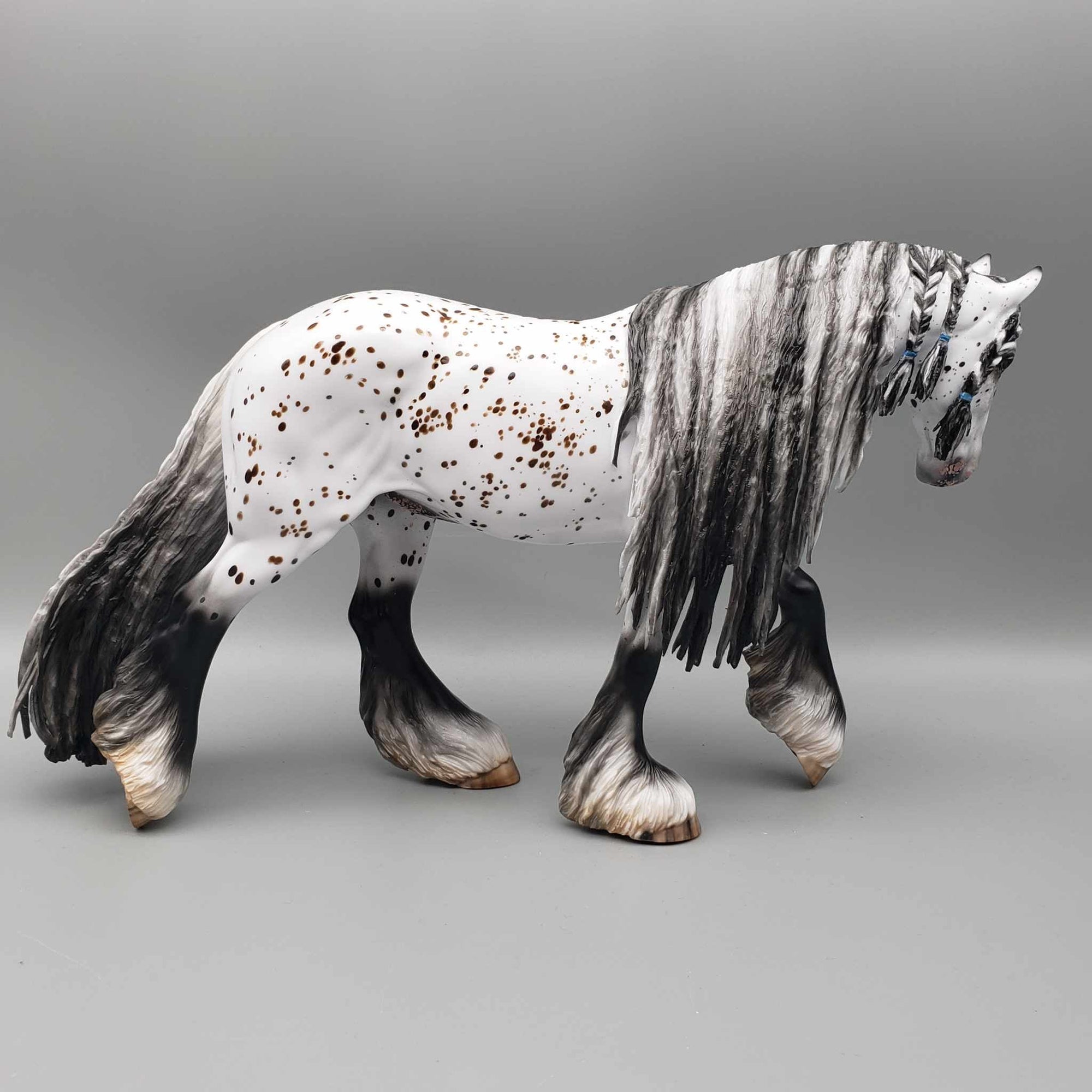 Root Beer Float OOAK Bay Leopard Appaloosa Cob By Myla Pearce Best Offers 10/09/23