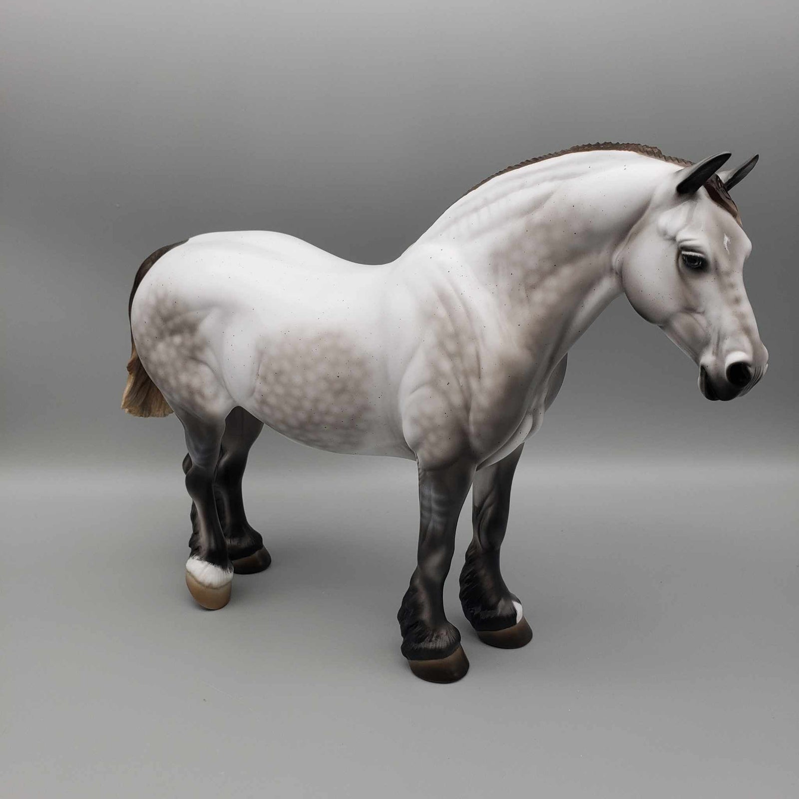 Thayla OOAK Rose Grey Fleabitten Heavy Draft By Ashley Palmer Best Offers 10/09/23