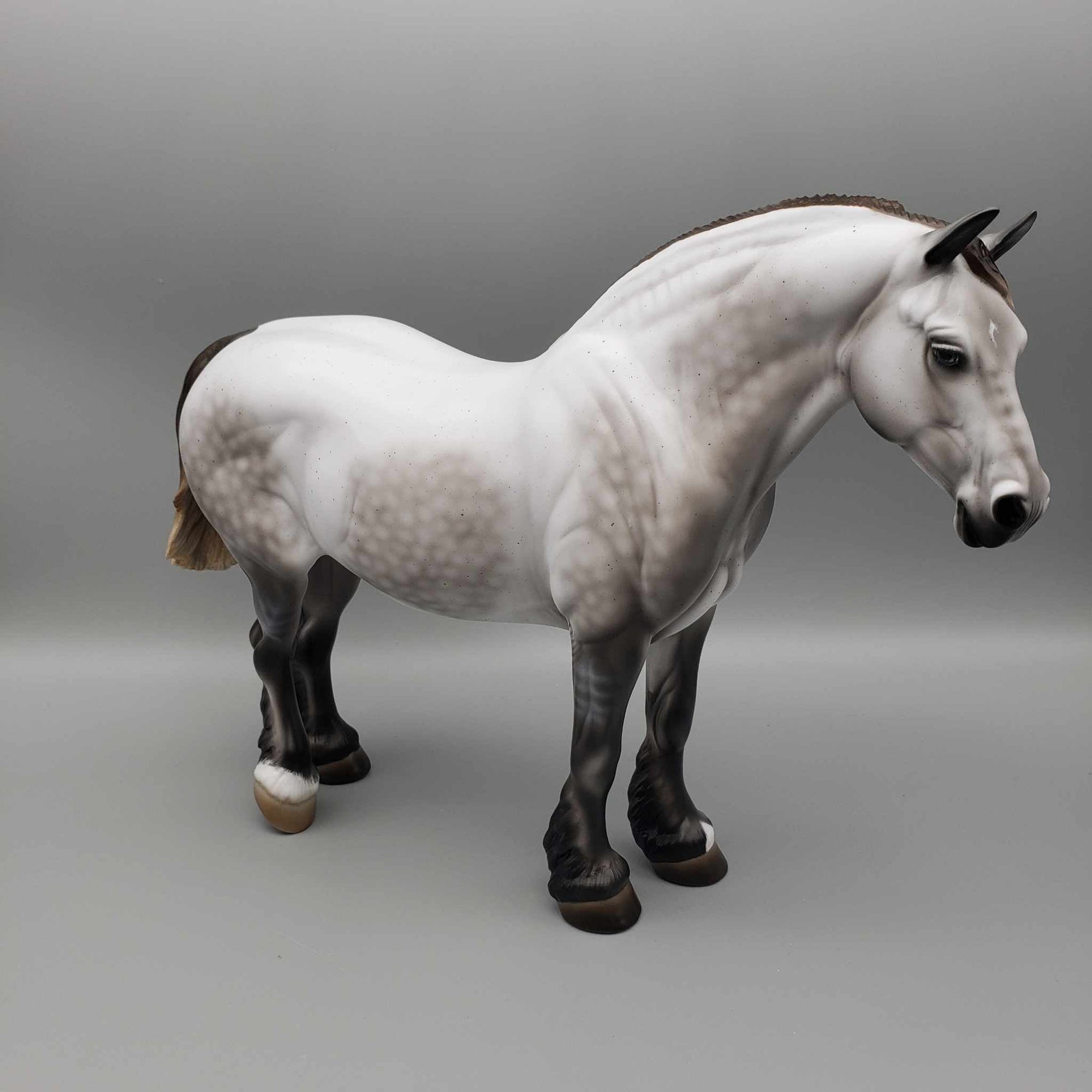 Thayla OOAK Rose Grey Fleabitten Heavy Draft By Ashley Palmer Best Offers 10/09/23