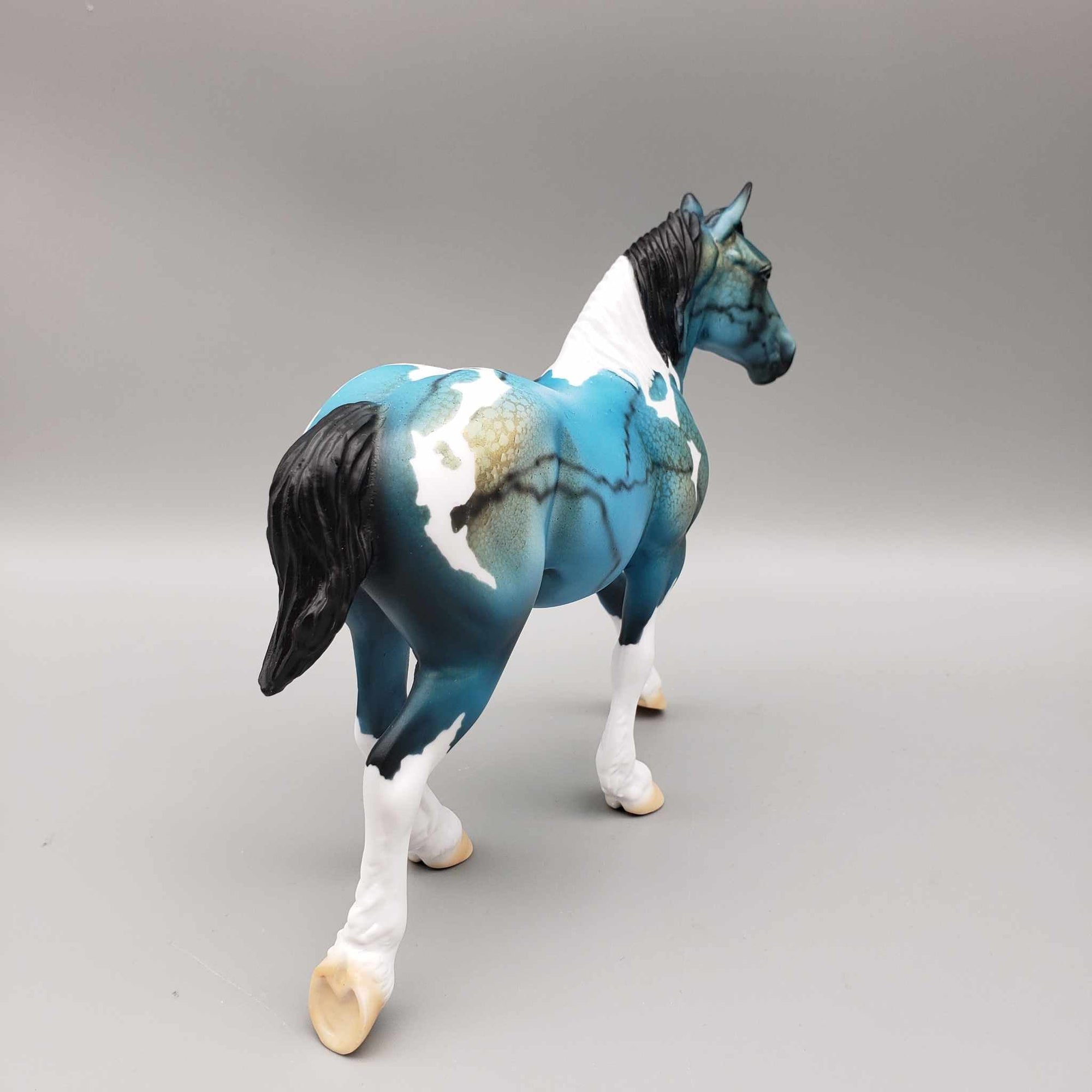 Giovi OOAK Turquoise Deco Pebble Draft By Dawn Quick FACEBOOK AUCTION Fall Into Autumn Random Drop Sale 9/23