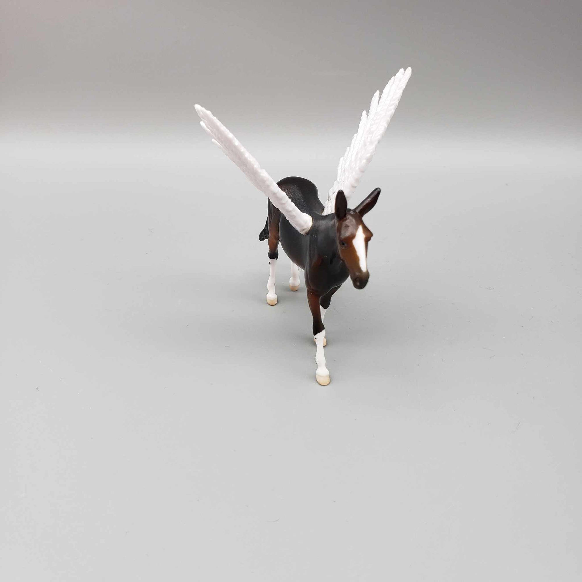 Awe OOAK Bay Mule Chip with Angel Wings By Angela Marleau Holiday Sale HS23