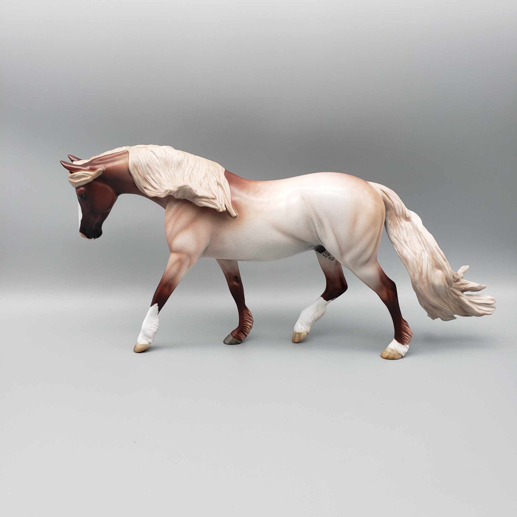 Branwen OOAK Customized Strawberry Roan Pony By Angela Marleau Best Offers 12/4/23