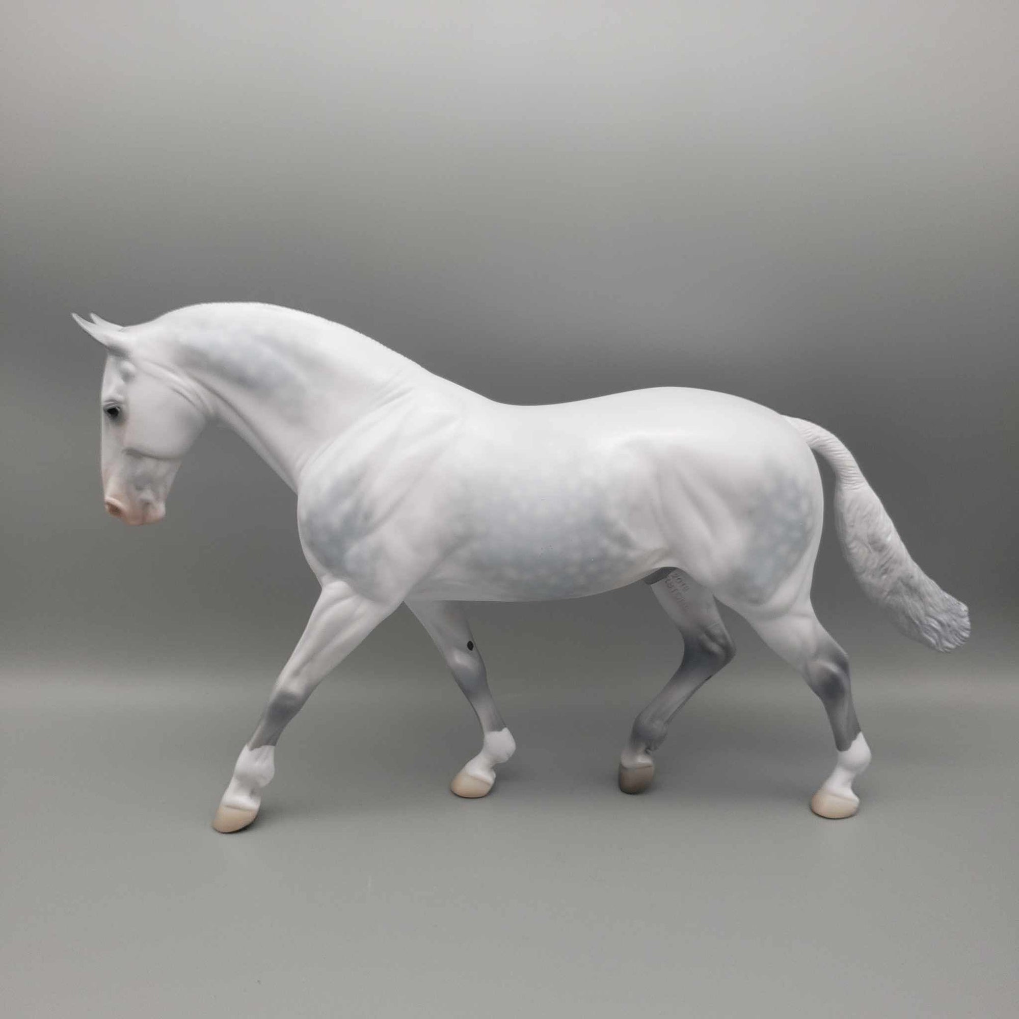 Emmanuel OOAK Dappled Gray Irish Draft By Jess Hamill Holiday Sale HS23