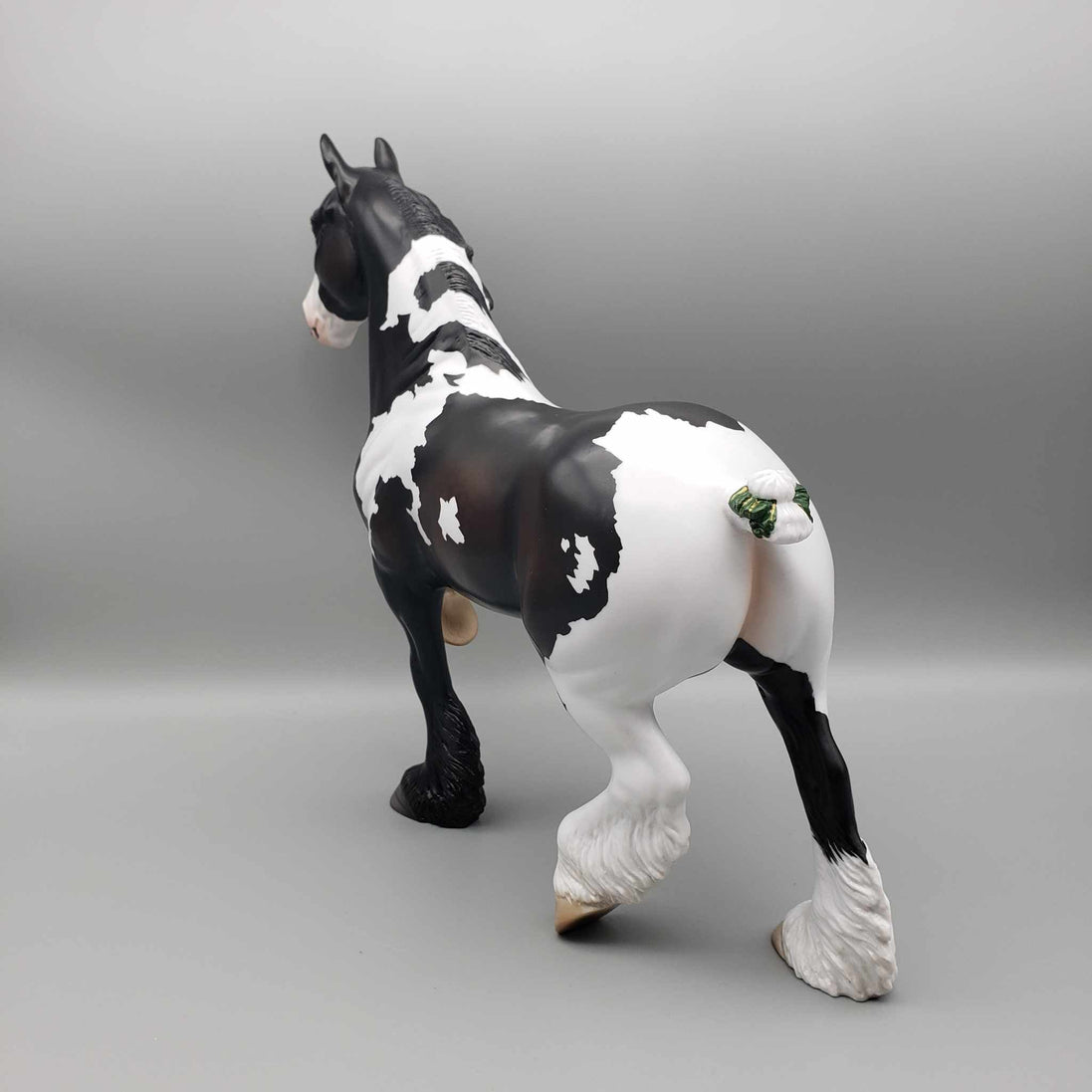 Douglas OOAK Bay Sabino Trotting Drafter By Angela Marleau 2023
