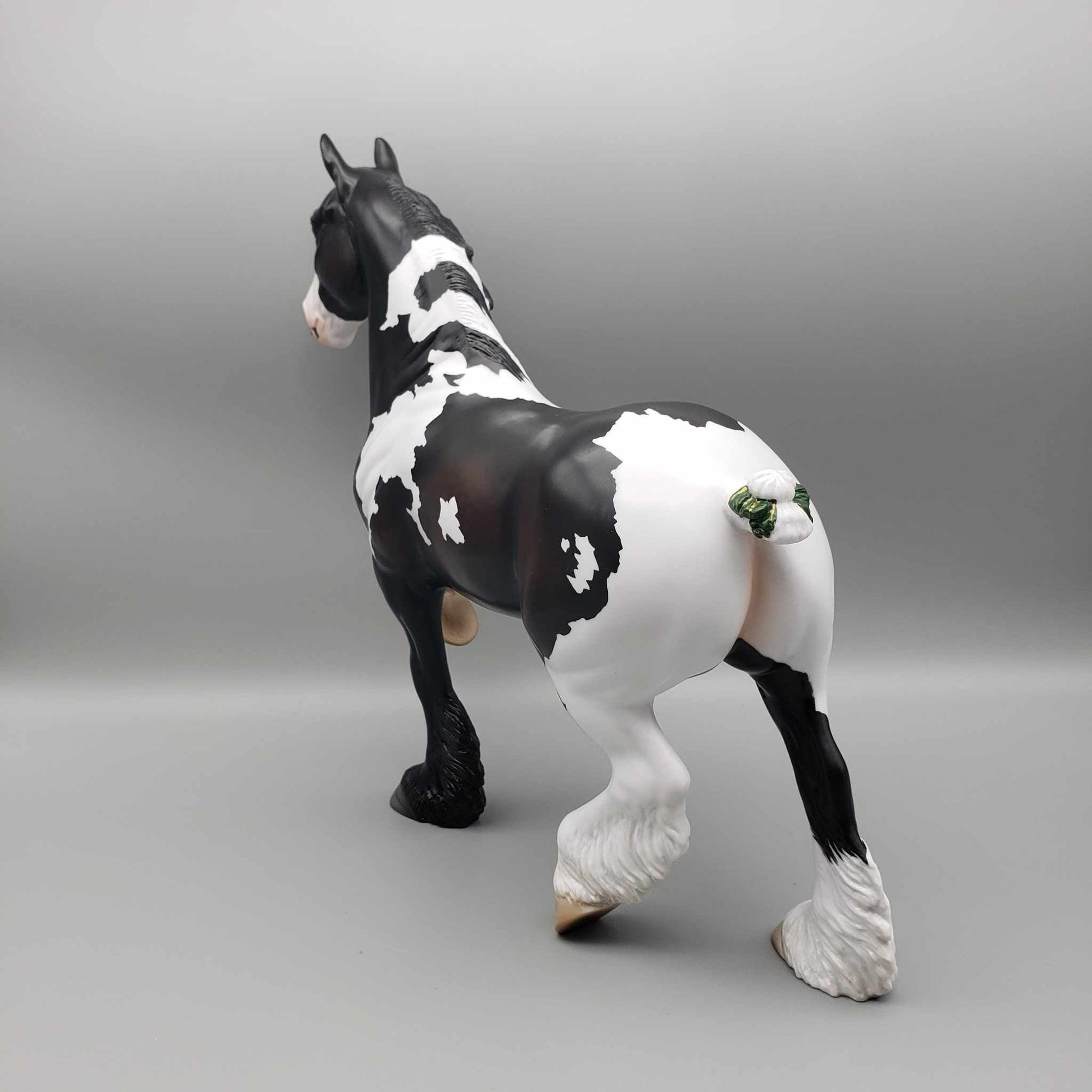 Douglas OOAK Bay Sabino Trotting Drafter By Angela Marleau 2023