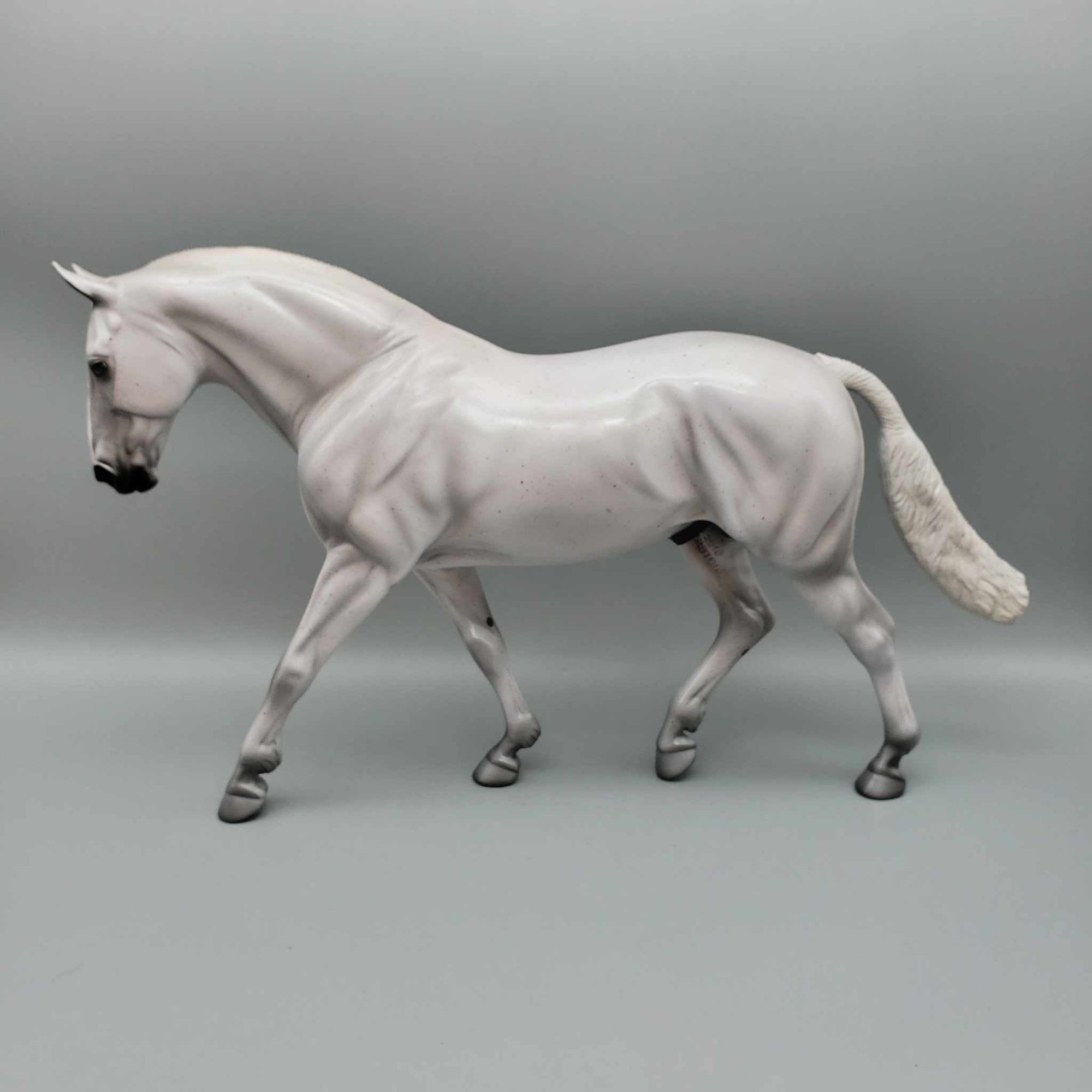 Grey Skies OOAK Fleabitten Grey Irish Draft By Angela Marleau Holiday Sale HS23