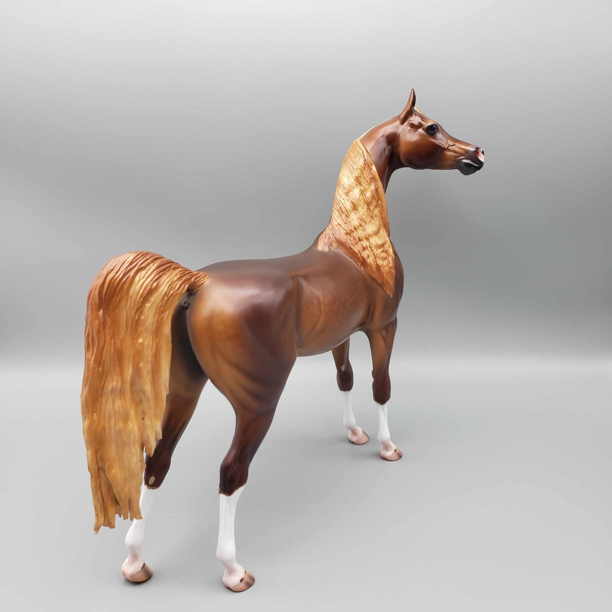 Thunderbolt Dappled Chestnut Arab Stallion By Caroline Boydston Best Offer 11/13/23