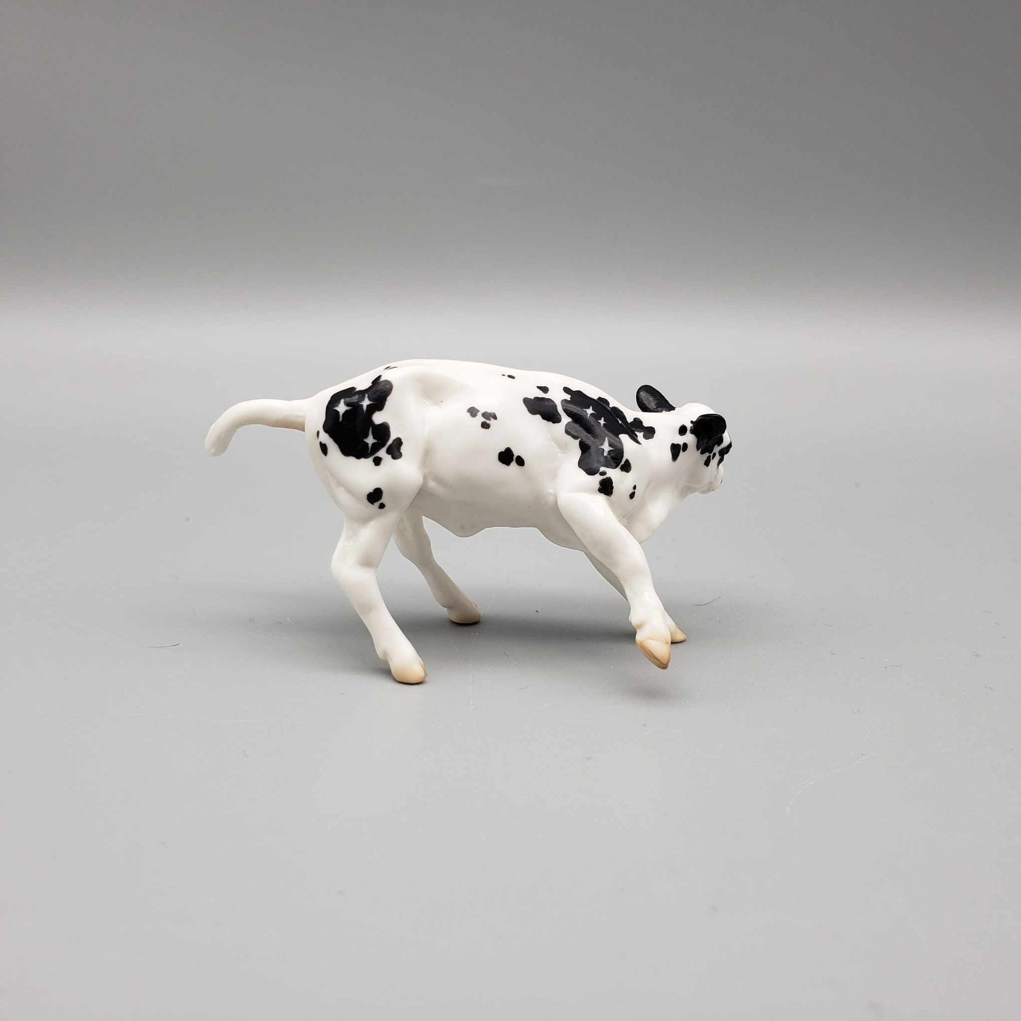 Ommoll &amp; Calf OOAK Buckskin Blacklight Reactive Cutter &amp; Alien Calf Chip LE-30 By Jess Hamill Moonlight Madness 2023 MM23