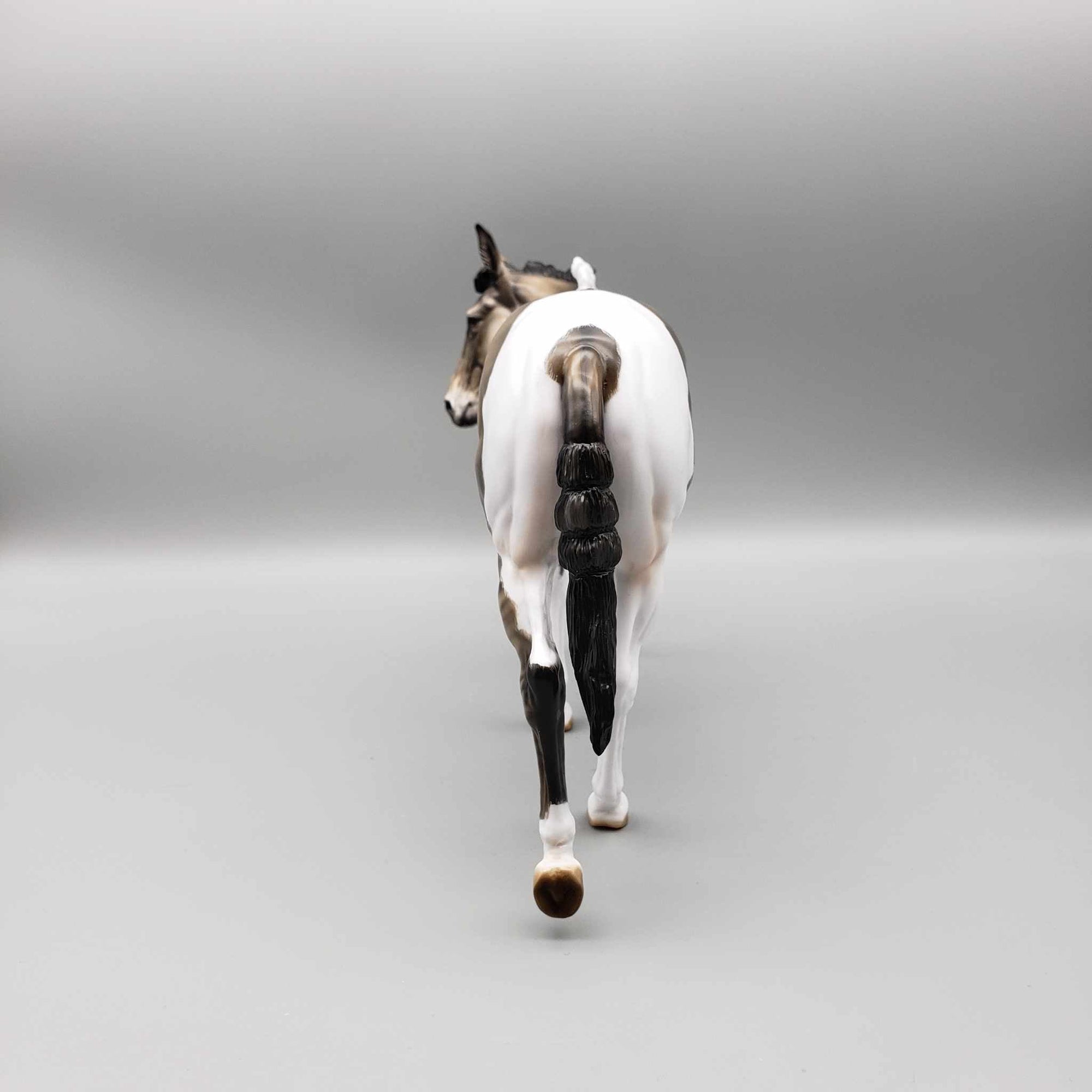 Pa-Rum Pum Pum Pum OOAK Grulla Tobiano Custom Mule By Julie Keim Holiday Best Offers 12/11/23