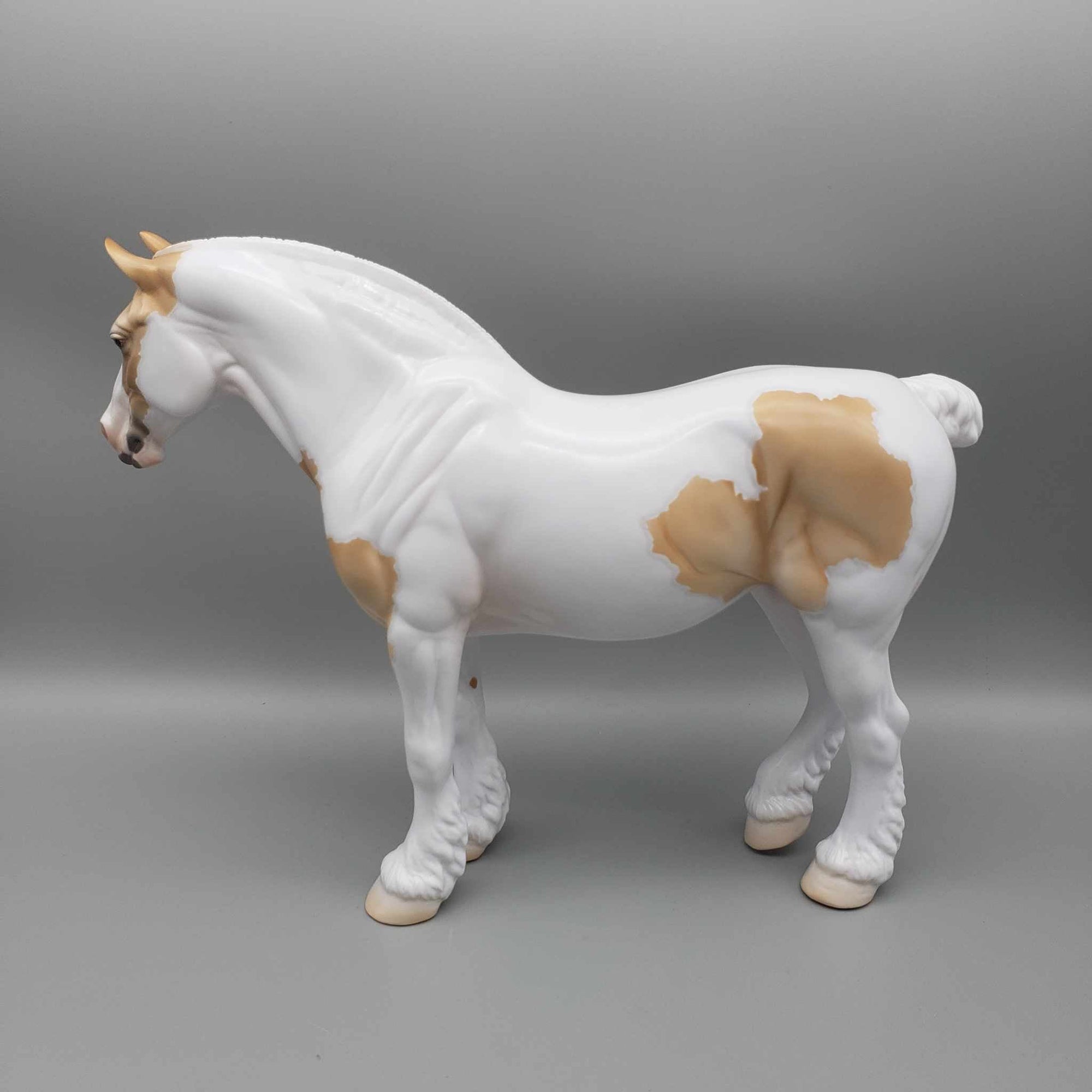 Peanut Brittle OOAK Palomino Tobiano Heavy Draft By Jess Hamill Holiday Sale HS23