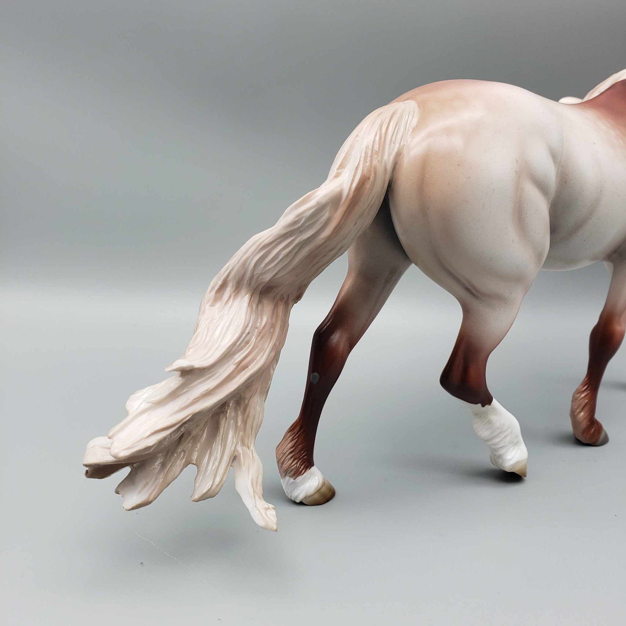 Branwen OOAK Customized Strawberry Roan Pony By Angela Marleau Best Offers 12/4/23