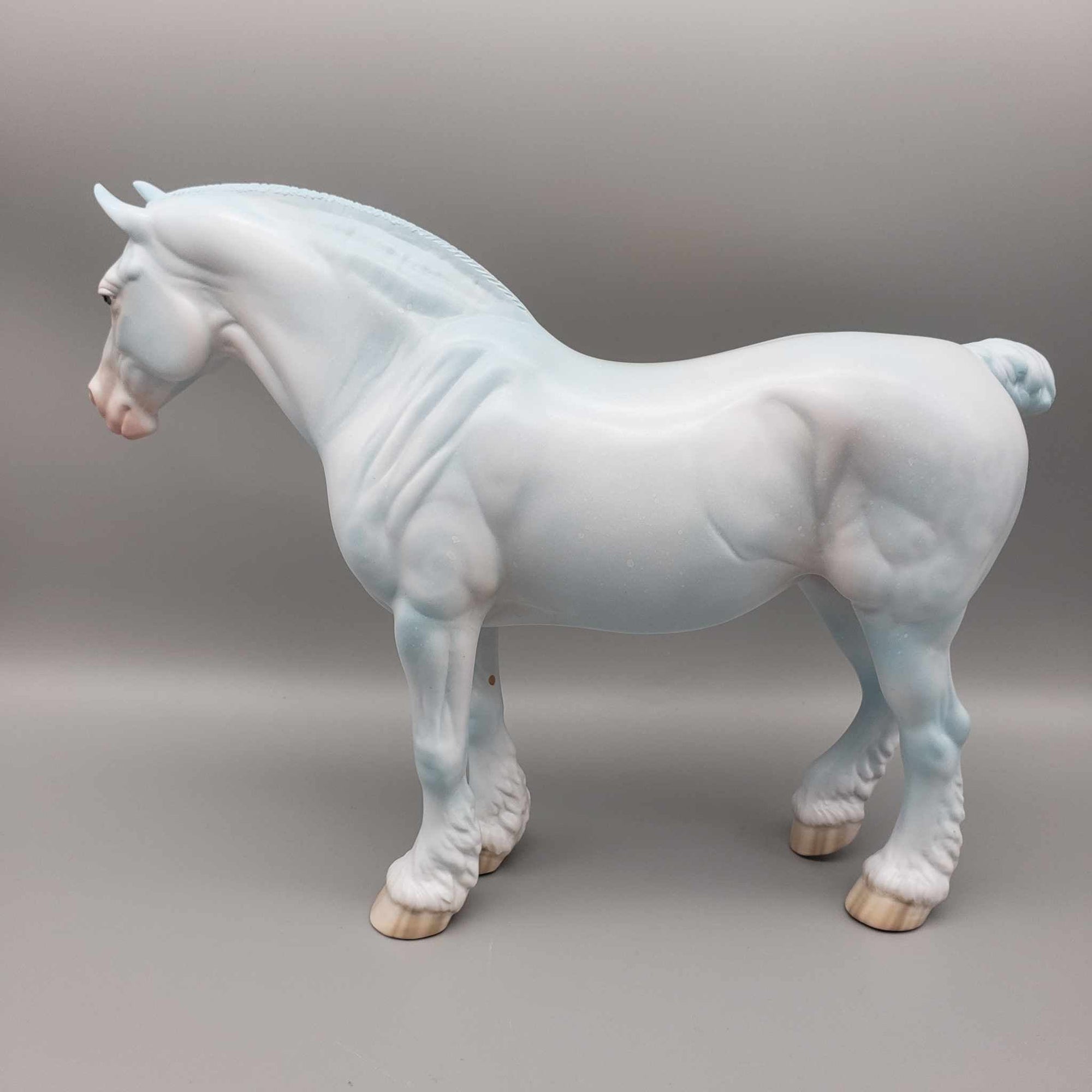 Wisker Wonderland OOAK  Light Blue Deco W/ Cats in Window Draft By Jess Hamill Holiday Sale HS23