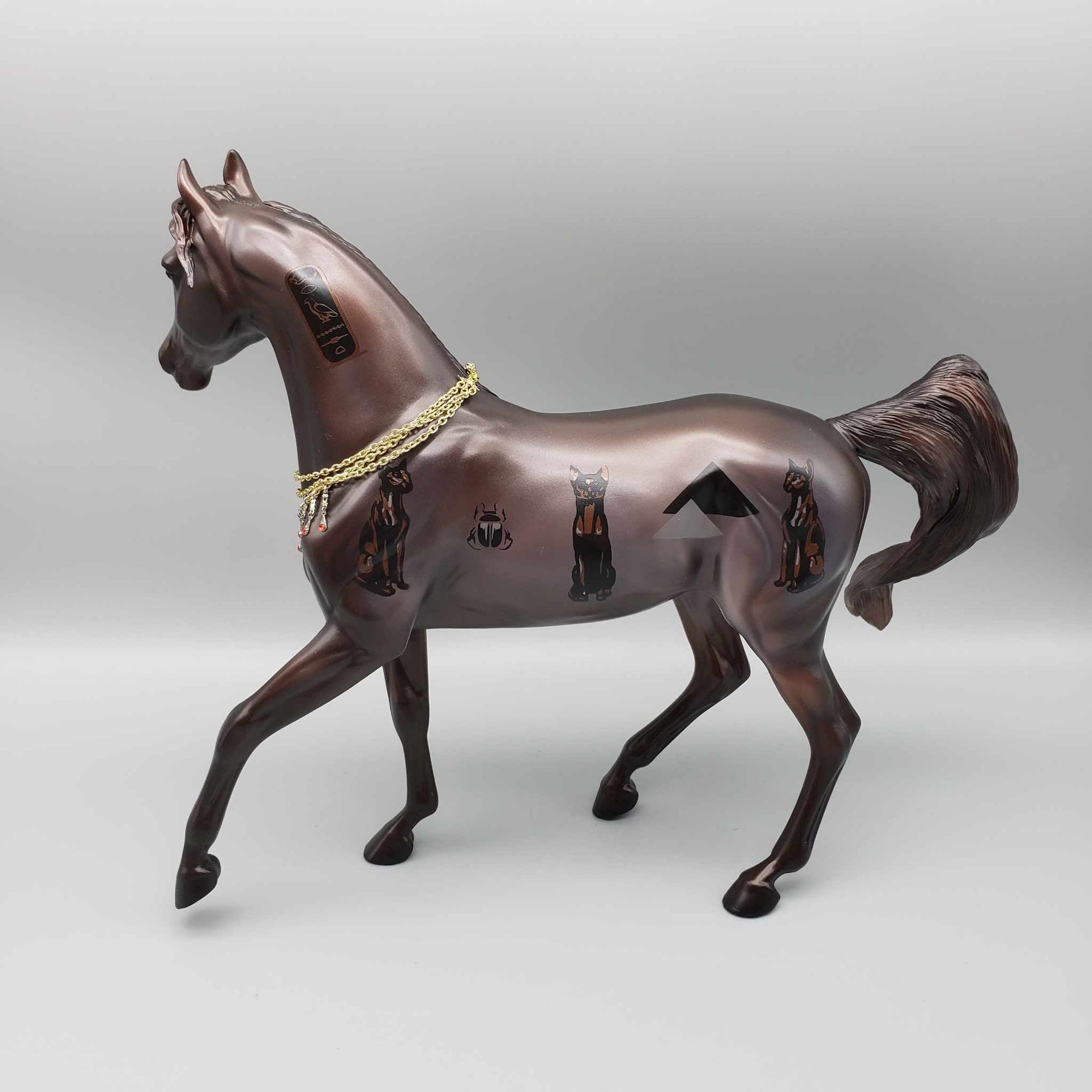 Francet III OOAK Egyptian Cat Decorator Arab Mare Set By Caroline Boydston Best Offers Holiday Sale HS23