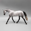 Father Time OOAK Grey Brindle Warmblood Pebble By Jess Hamill New Year Sales Collection NY23