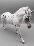 Popcorn OOAK  Black Appaloosa Remington W/ Short Mane By Jess Hamill Holiday Sale HS23