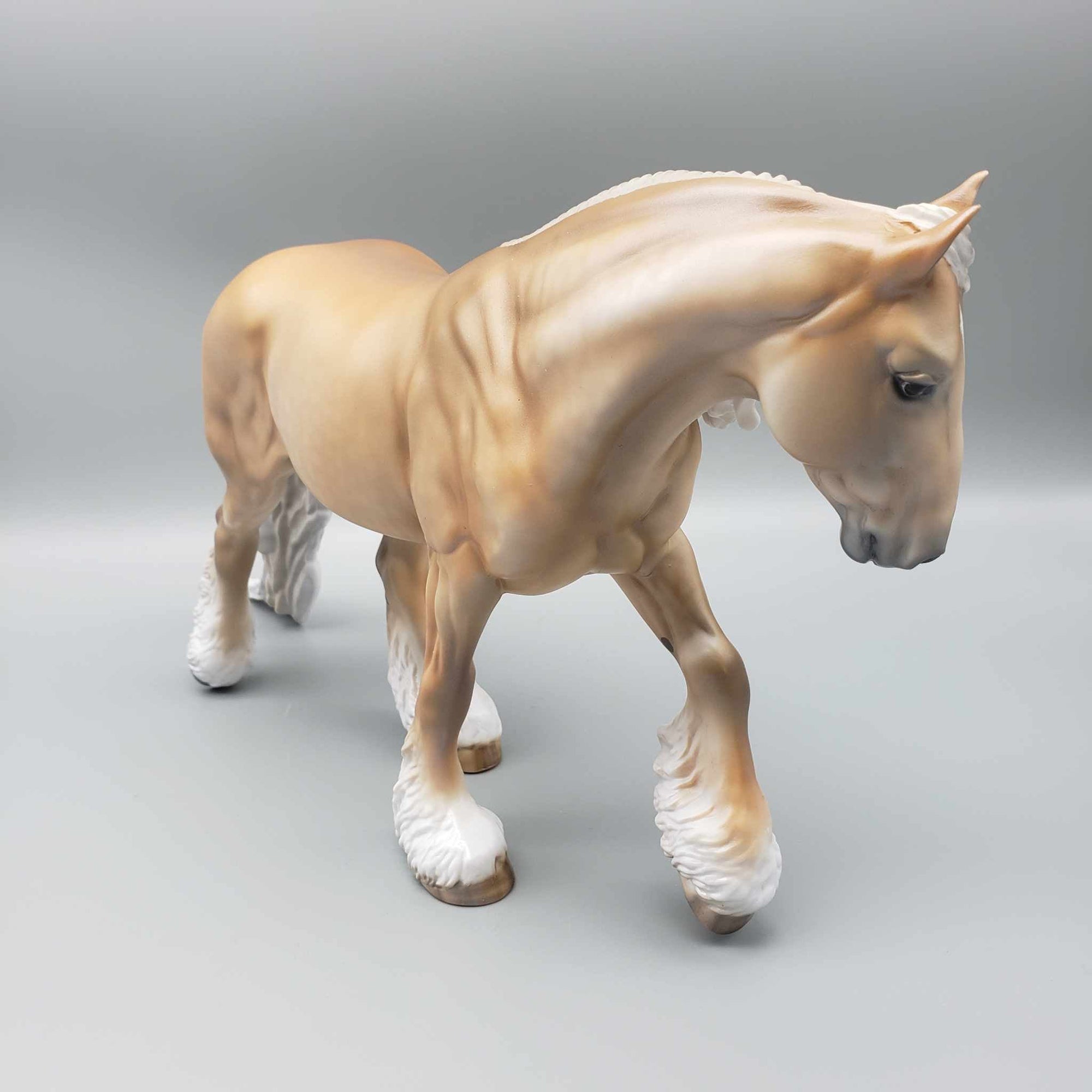 Butterscotch Blondie OOAK Dappled Sooty Palomino Irish Cob By Julie Keim Holiday Sale HS23