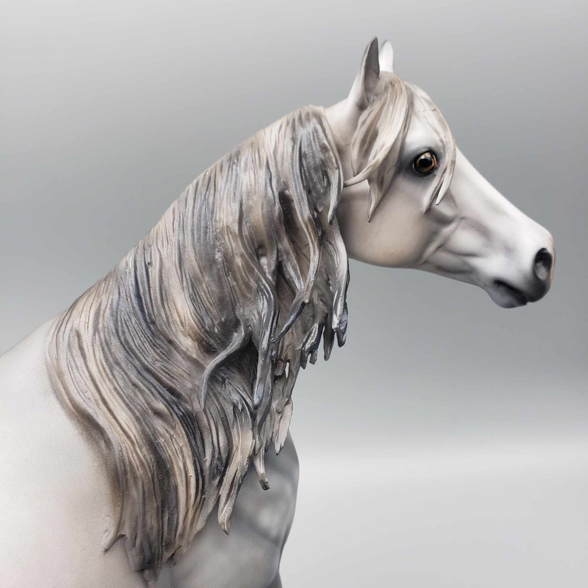 Jack Frost OOAK Dappled Grey Ideal Stock Horse By Julie Keim Best Offers 12/4/23