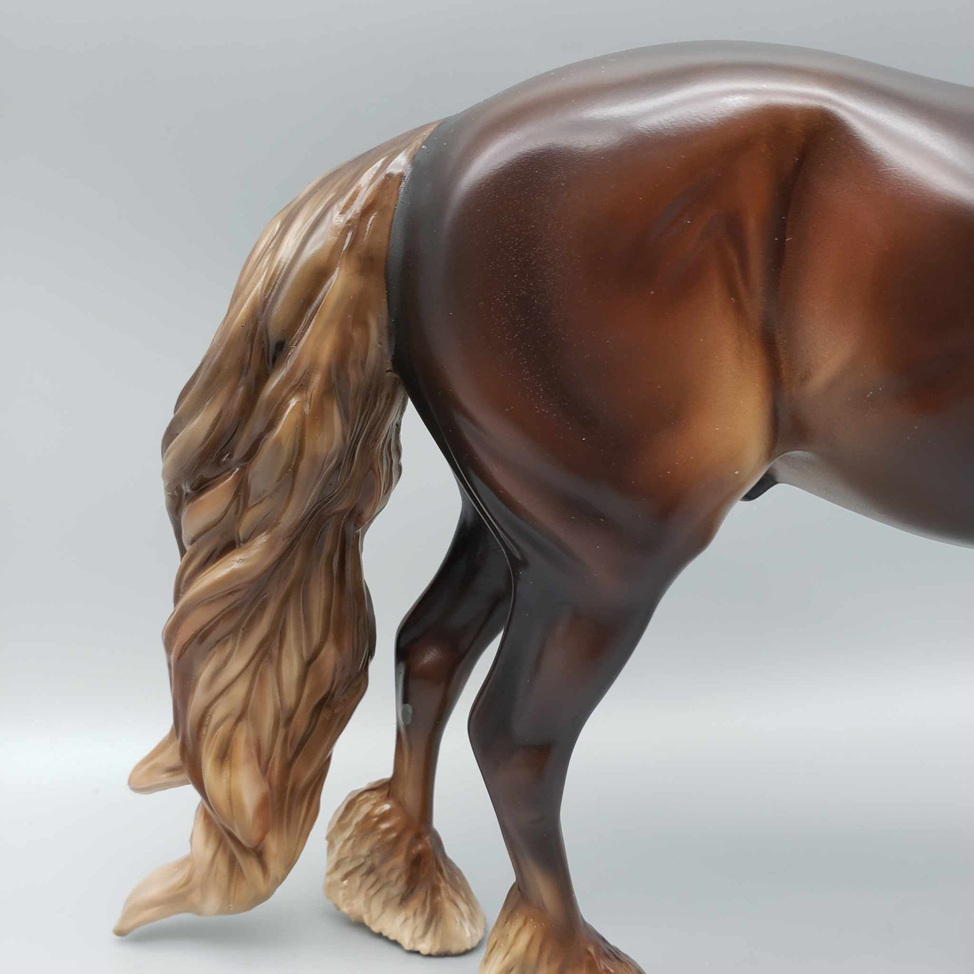 Flickering Firelight OOAK Chestnut Friesian Andalusian By Ashley Palmer Holiday Best Offers 12/11/23