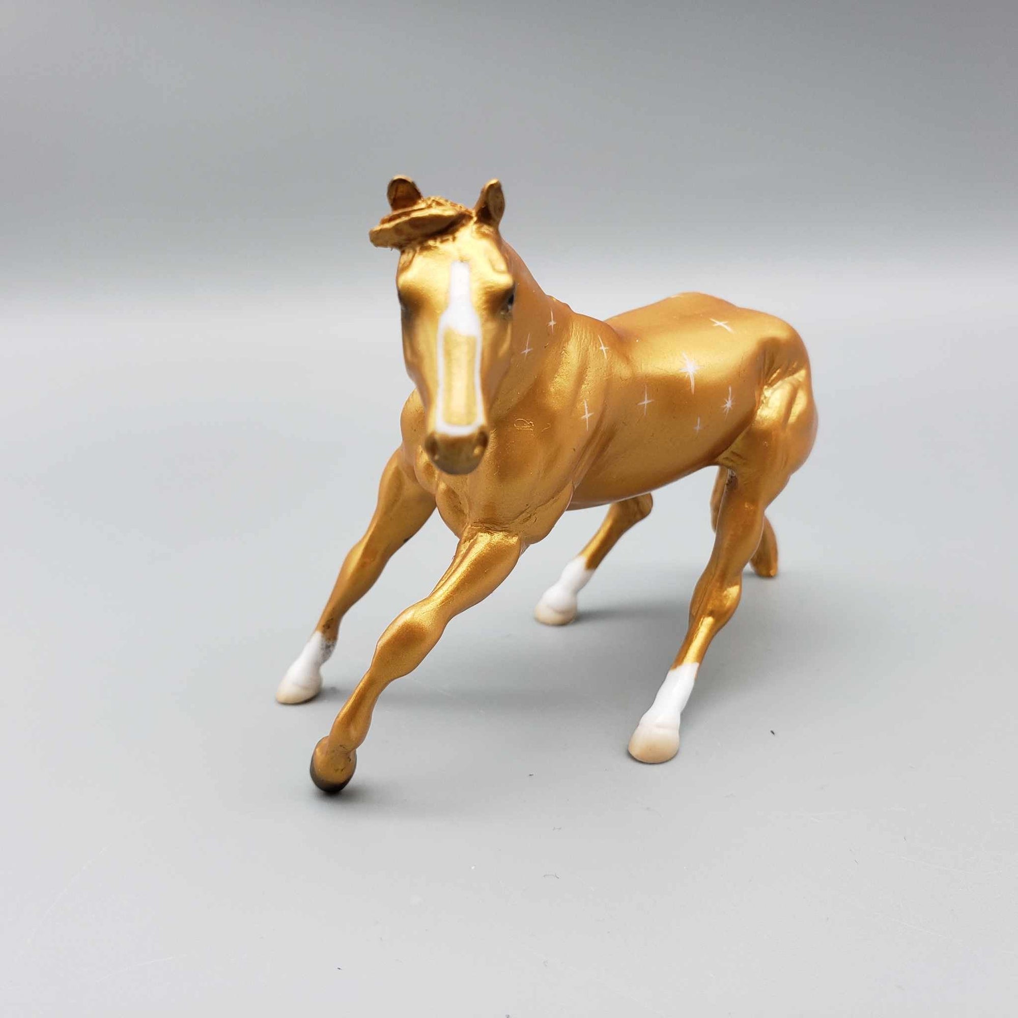 Champagne Dreams and Caviar Wishes OOAK Cutter and Calf Set By Jess Hamill New Year Sales Collection NY23