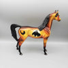 Racz LE-18 (Bat Series) Halloween Deco Orange Arabian  By Dawn Quick Moonlight Madness 2023 MM23