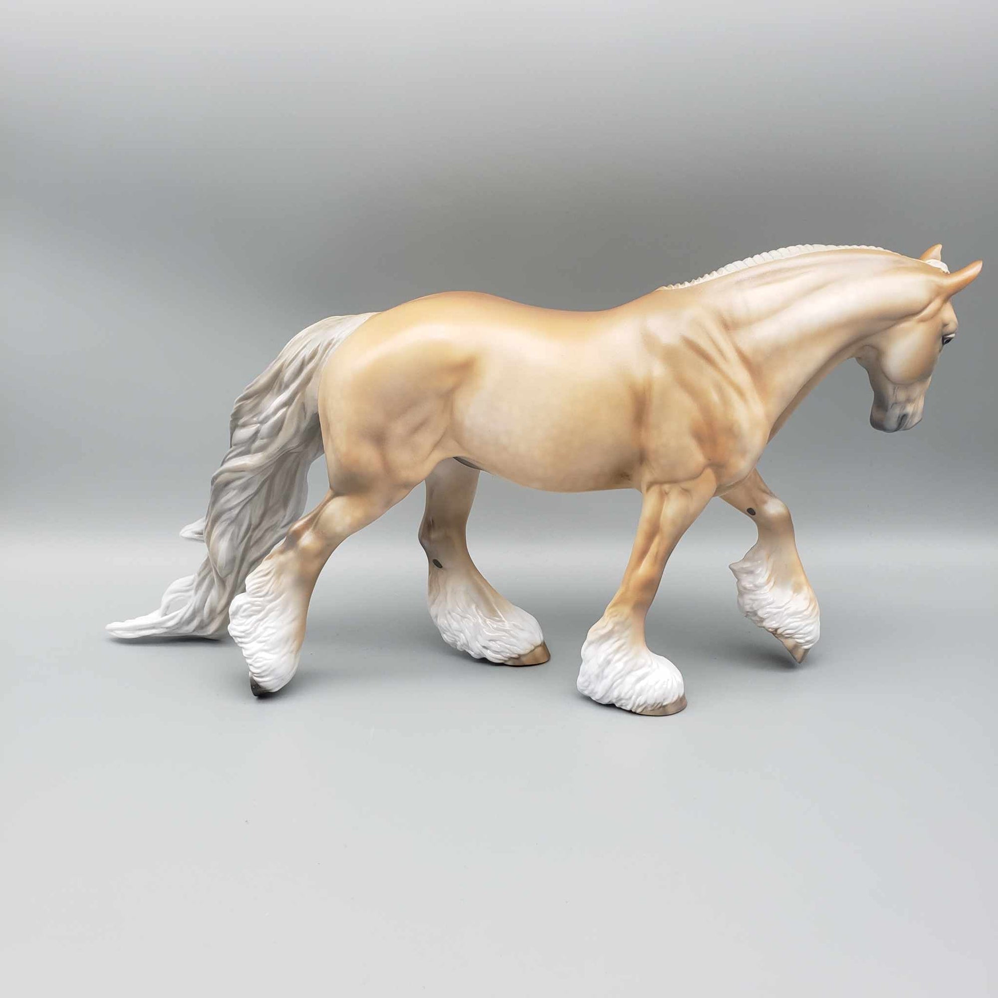 Butterscotch Blondie OOAK Dappled Sooty Palomino Irish Cob By Julie Keim Holiday Sale HS23